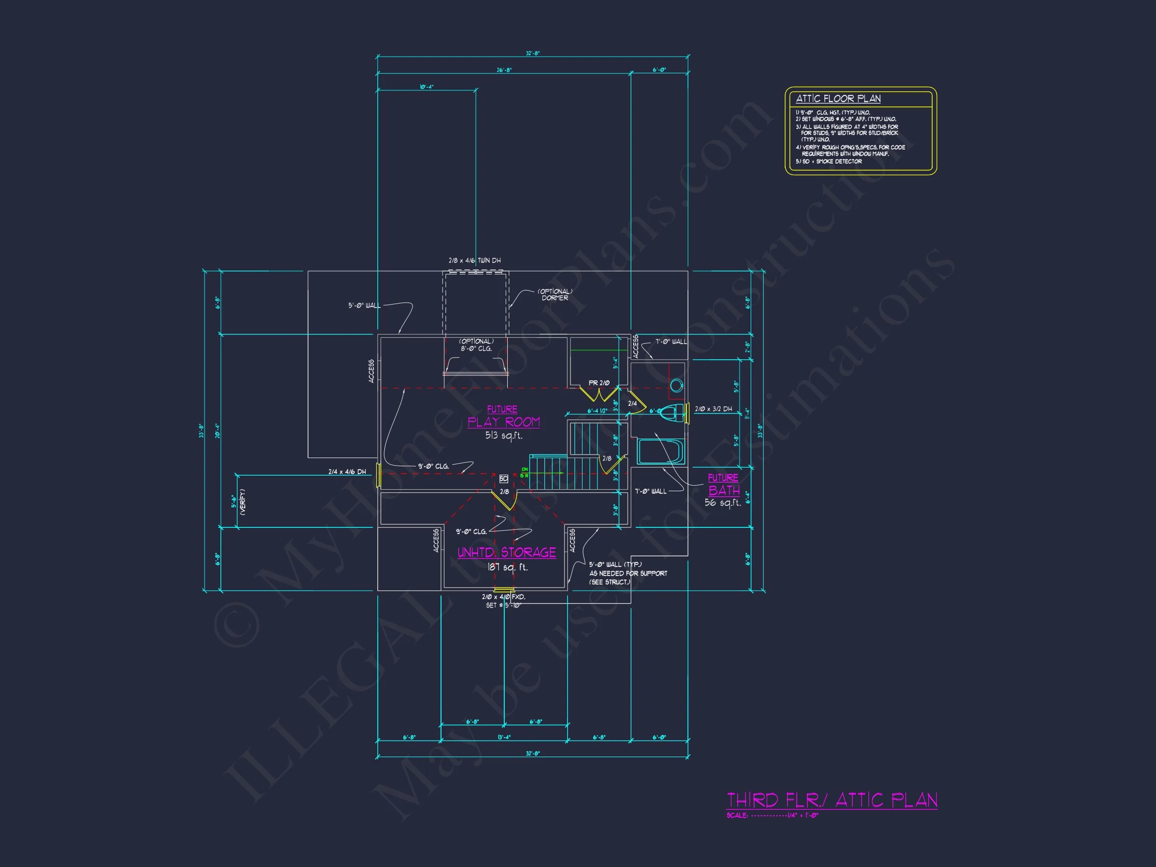 11-1026 HOUSE PLAN - Modern Craftsman House Plan with Detailed Floor Designs and CAD Blueprint 10 Modern Craftsman house Plan with Detailed Floor Designs and CAD Blueprint