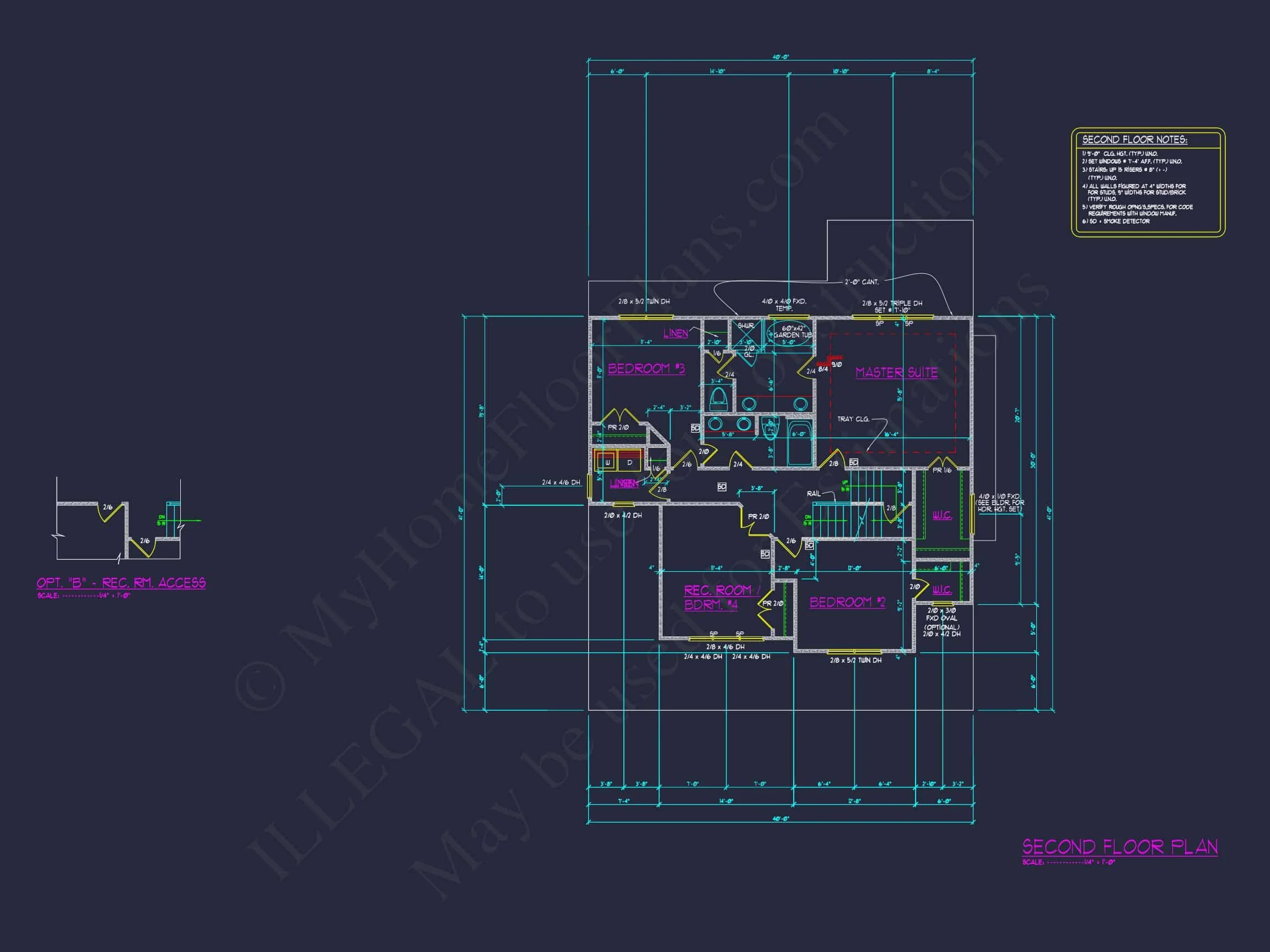 11-1026 HOUSE PLAN - Modern Craftsman House Plan with Detailed Floor Designs and CAD Blueprint 9 Modern Craftsman house Plan with Detailed Floor Designs and CAD Blueprint