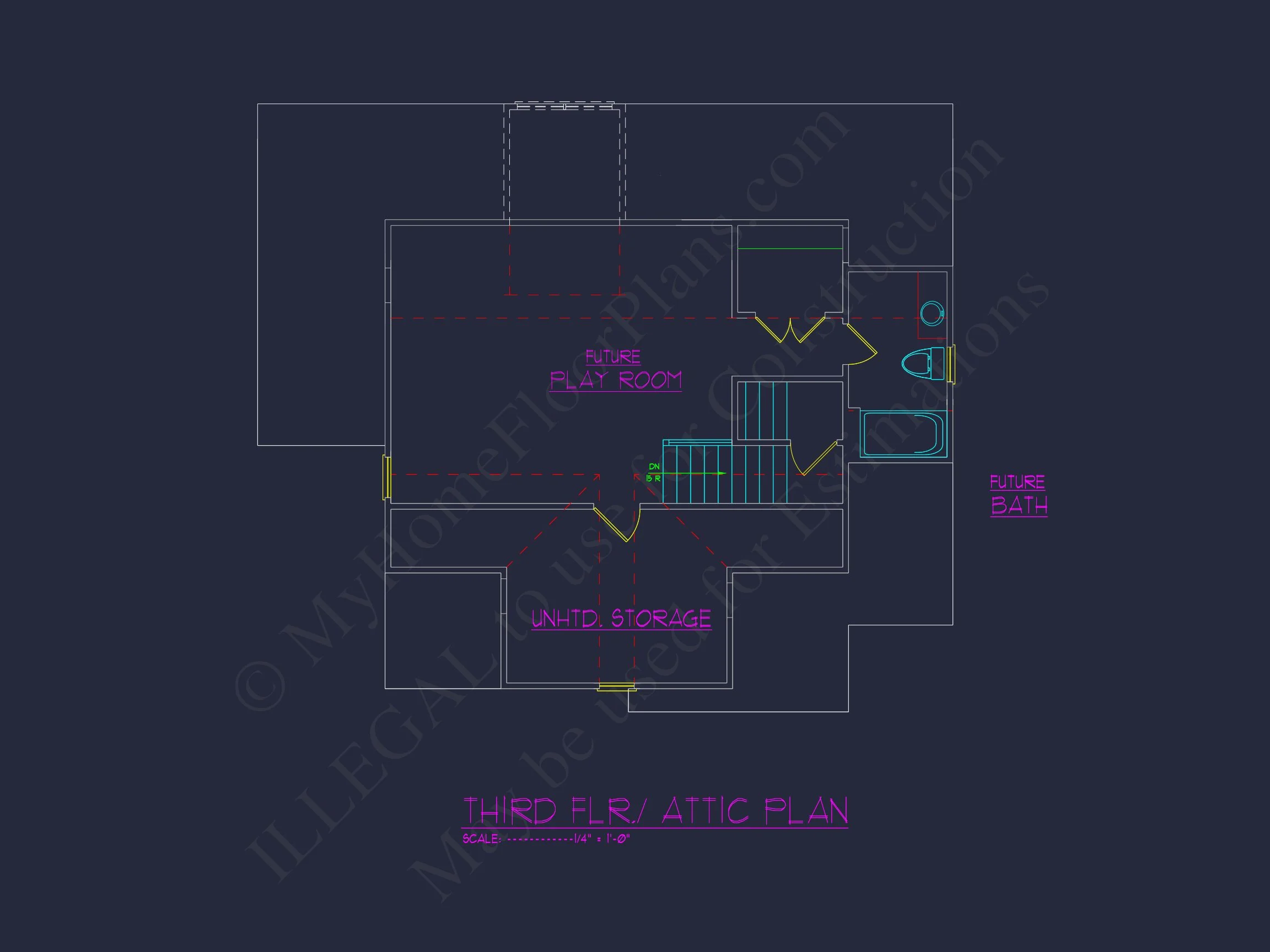 11-1026 HOUSE PLAN - Modern Craftsman House Plan with Detailed Floor Designs and CAD Blueprint 7 Modern Craftsman house Plan with Detailed Floor Designs and CAD Blueprint