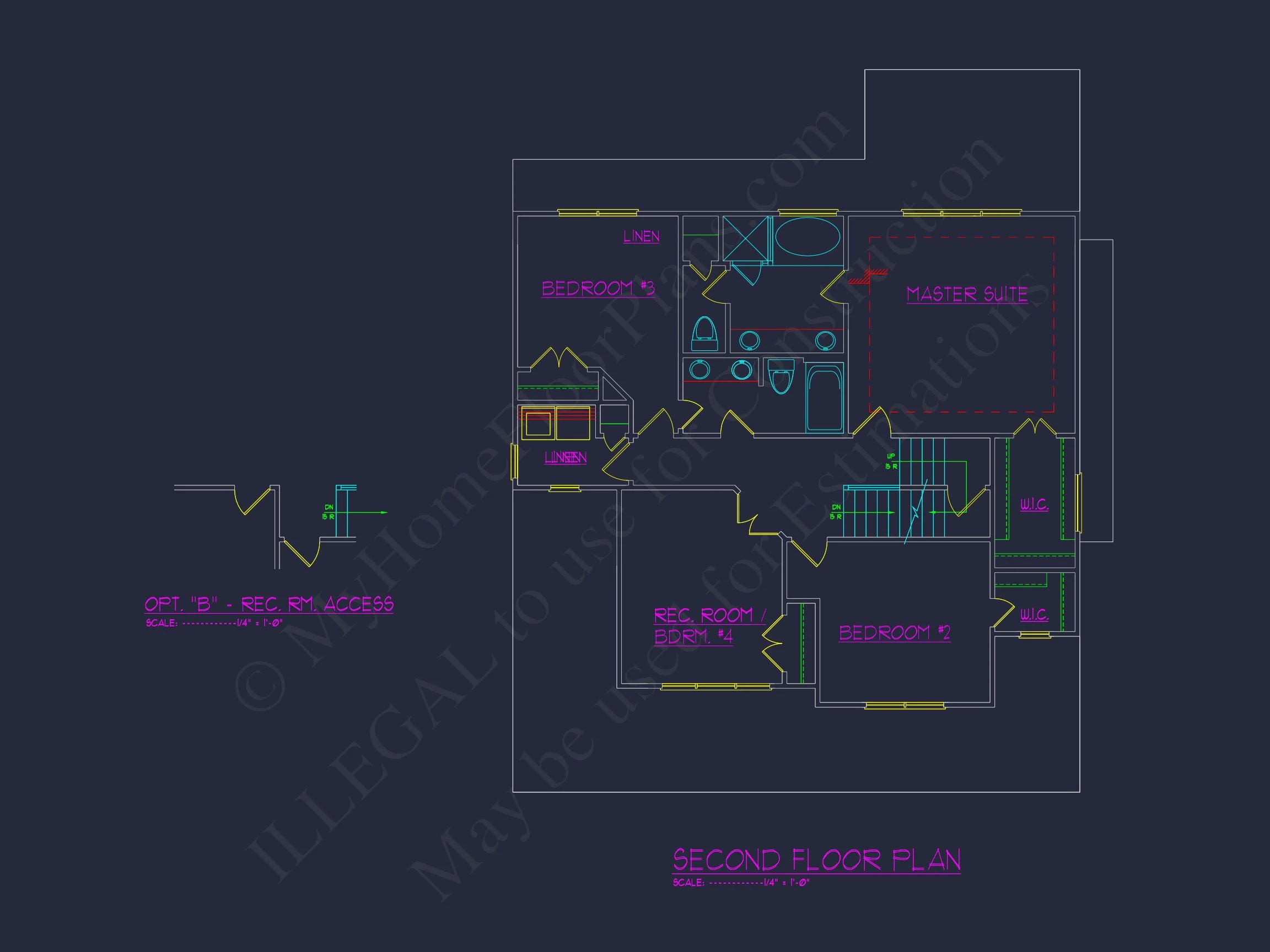 11-1026 HOUSE PLAN - Modern Craftsman House Plan with Detailed Floor Designs and CAD Blueprint 6 Modern Craftsman house Plan with Detailed Floor Designs and CAD Blueprint