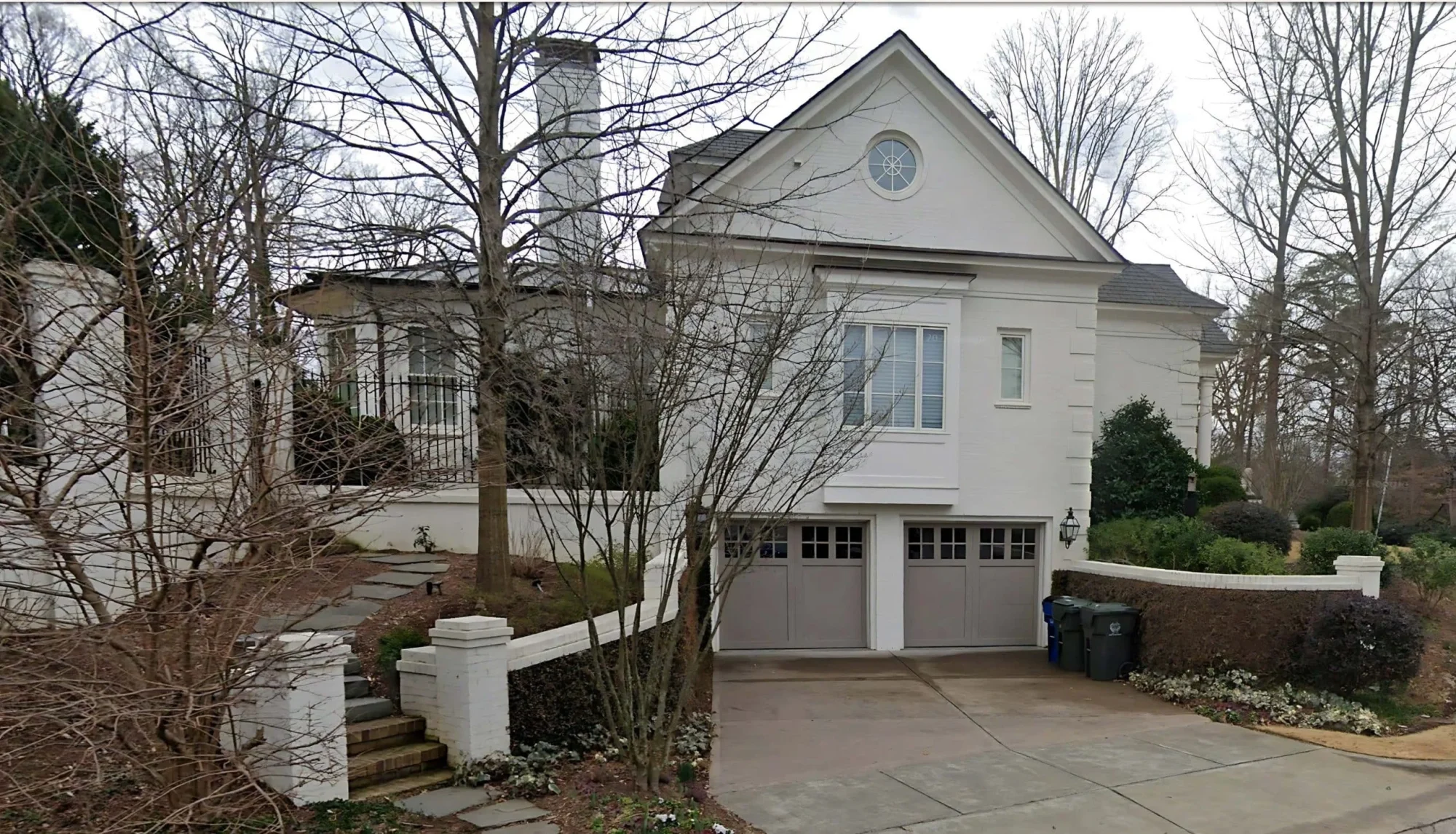 Classical house Floor Plan: 2-Story Design with CAD Blueprints