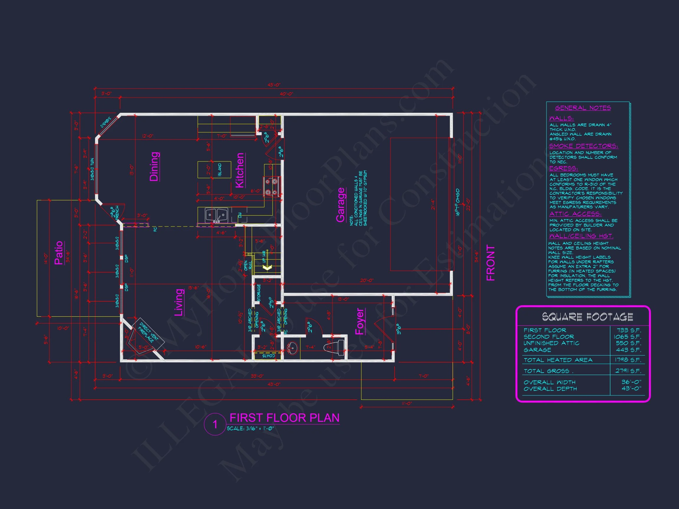 10-1939 HOUSE PLAN - Beautiful House Plan with 2 Floors & CAD Architectural Design 9 Beautiful house Plan with 2 Floors & CAD Architectural Design