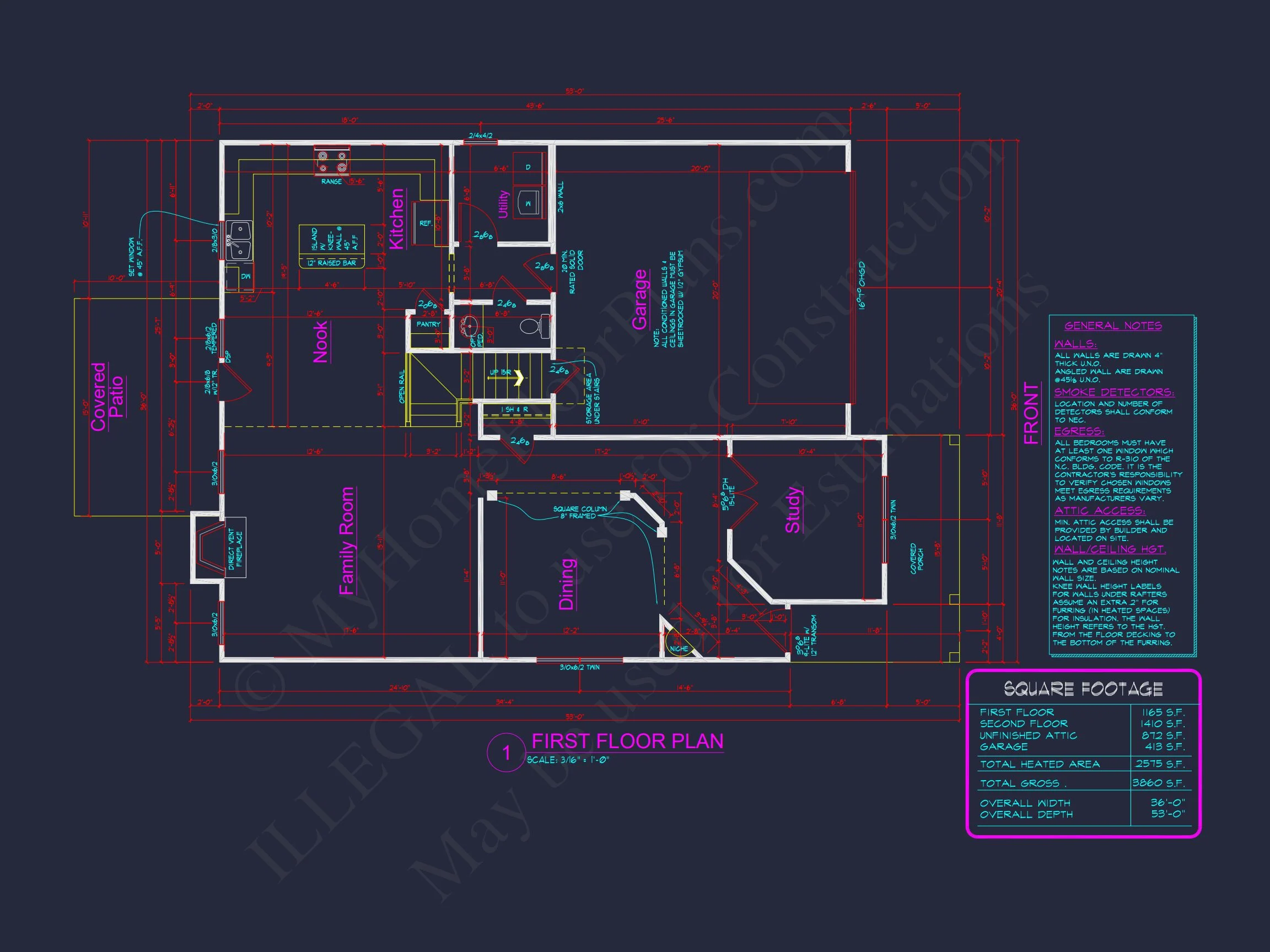 10-1854 HOUSE PLAN - Charming House Plan with CAD Designs and Floor Blueprints 7 Charming house Plan with CAD Designs and Floor Blueprints