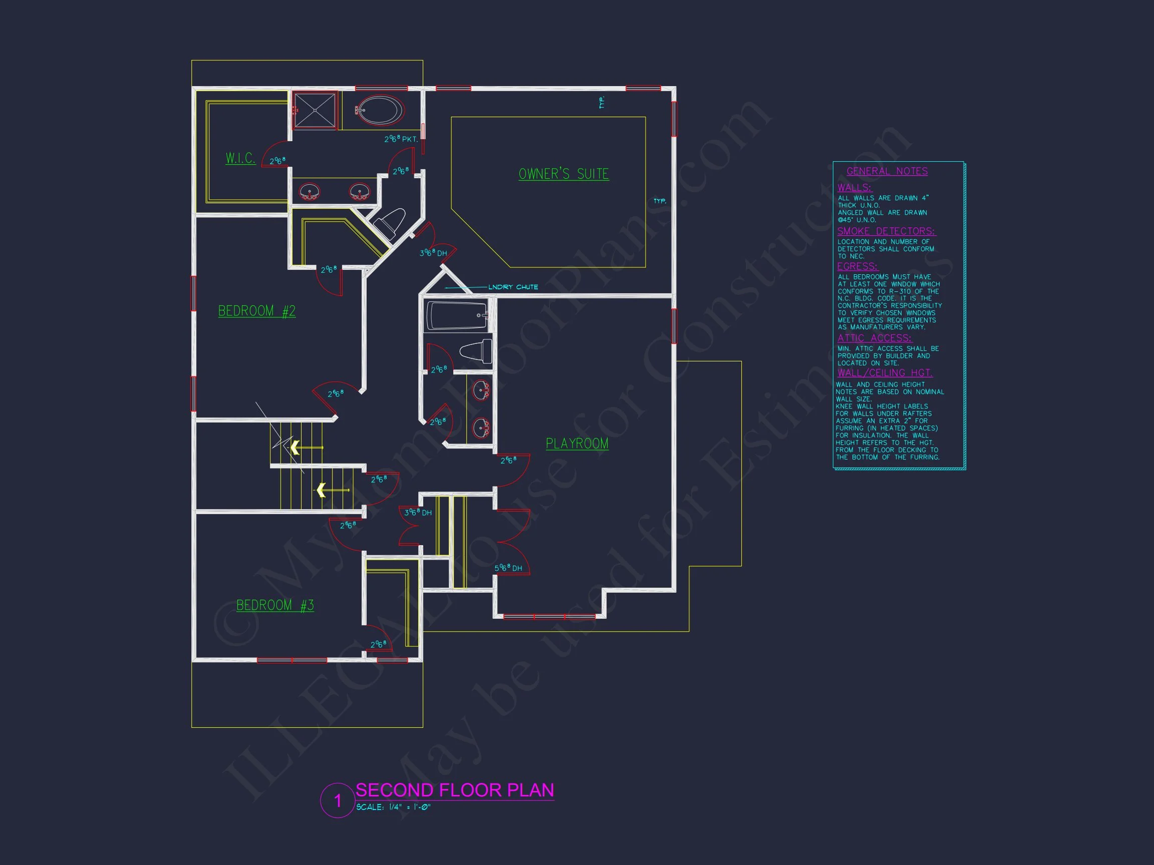 10-1826 HOUSE PLAN - Spacious House Plan with CAD Floor Designs and Blueprint 13 Spacious house Plan with CAD Floor Designs and Blueprint