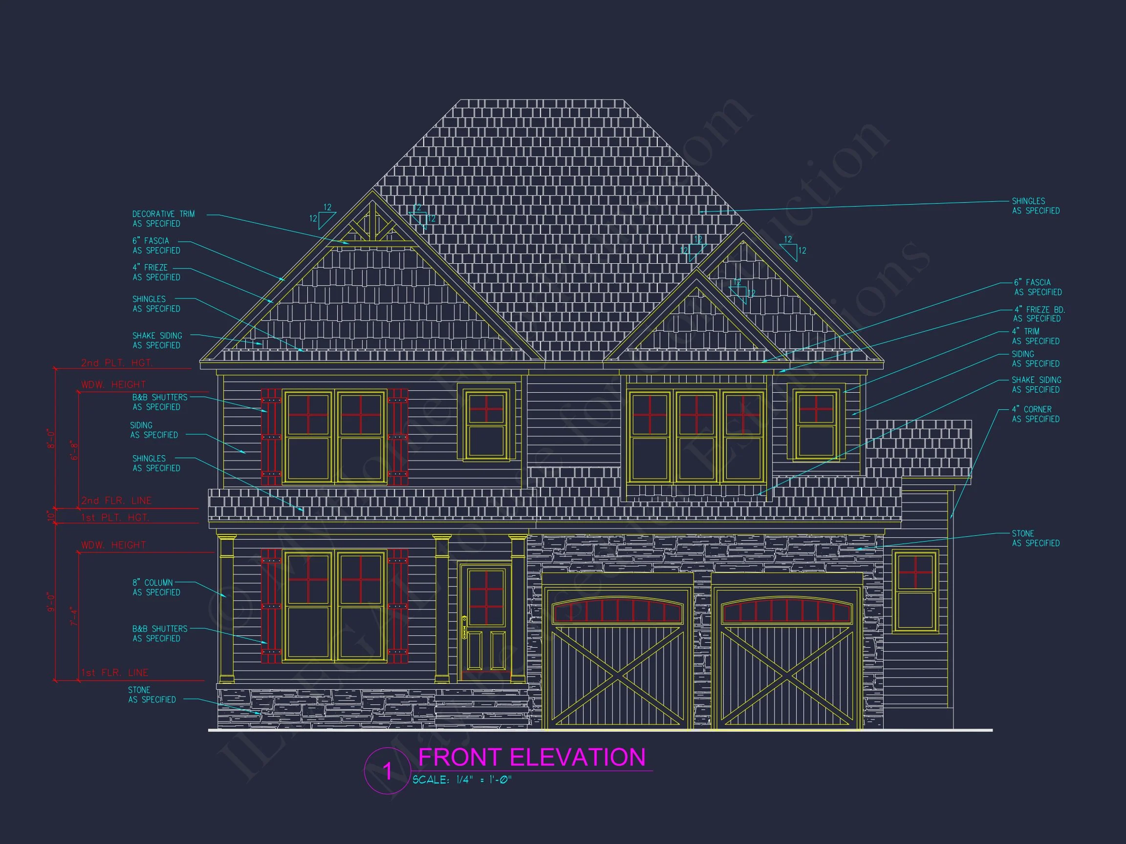 10-1826 HOUSE PLAN - Spacious House Plan with CAD Floor Designs and Blueprint 3 Spacious house Plan with CAD Floor Designs and Blueprint