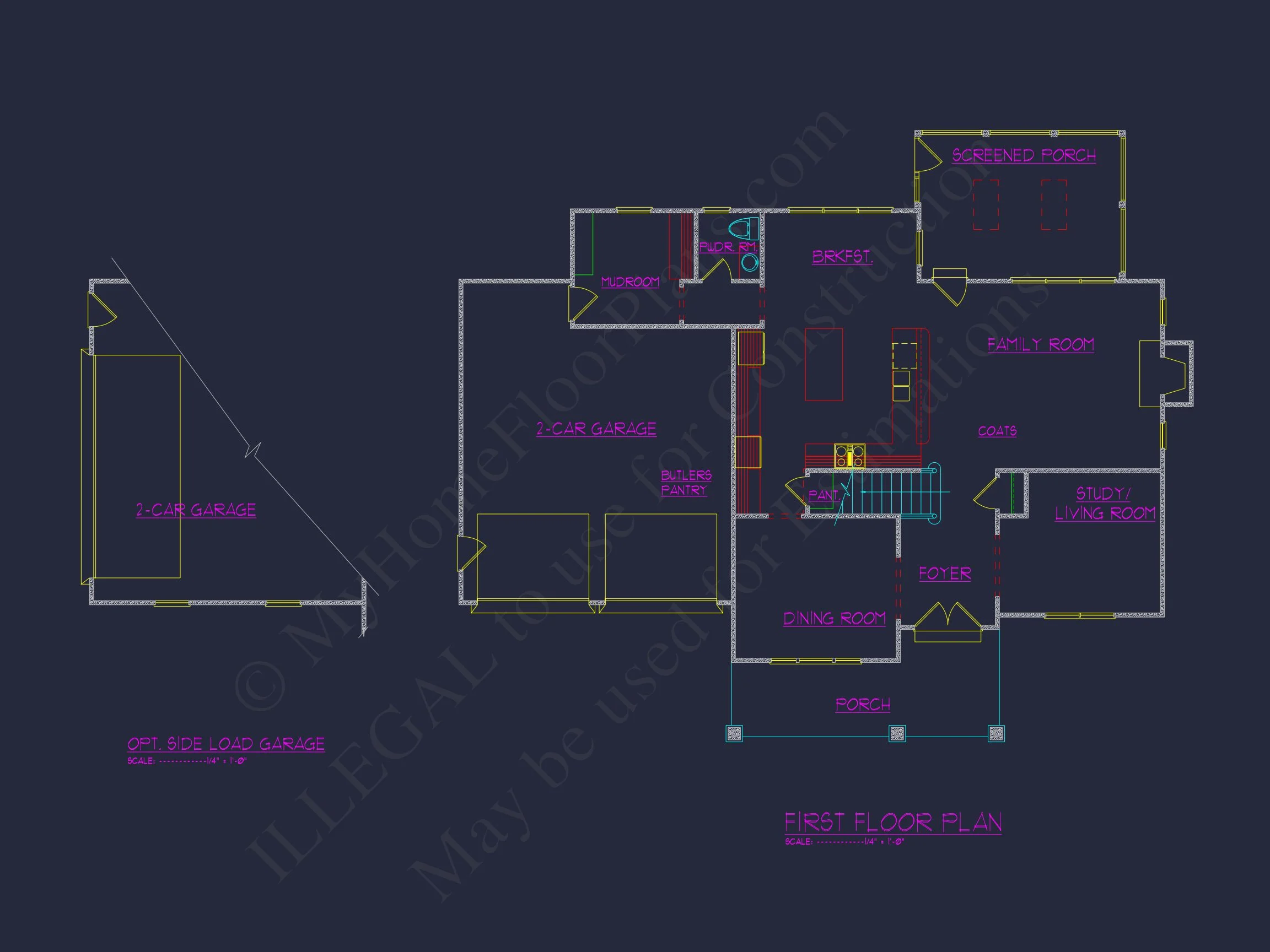 10-1823 HOUSE PLAN - Charming Craftsman House Plan with Open Floor Plan Design 10 Charming Craftsman house Plan with Open Floor Plan Design