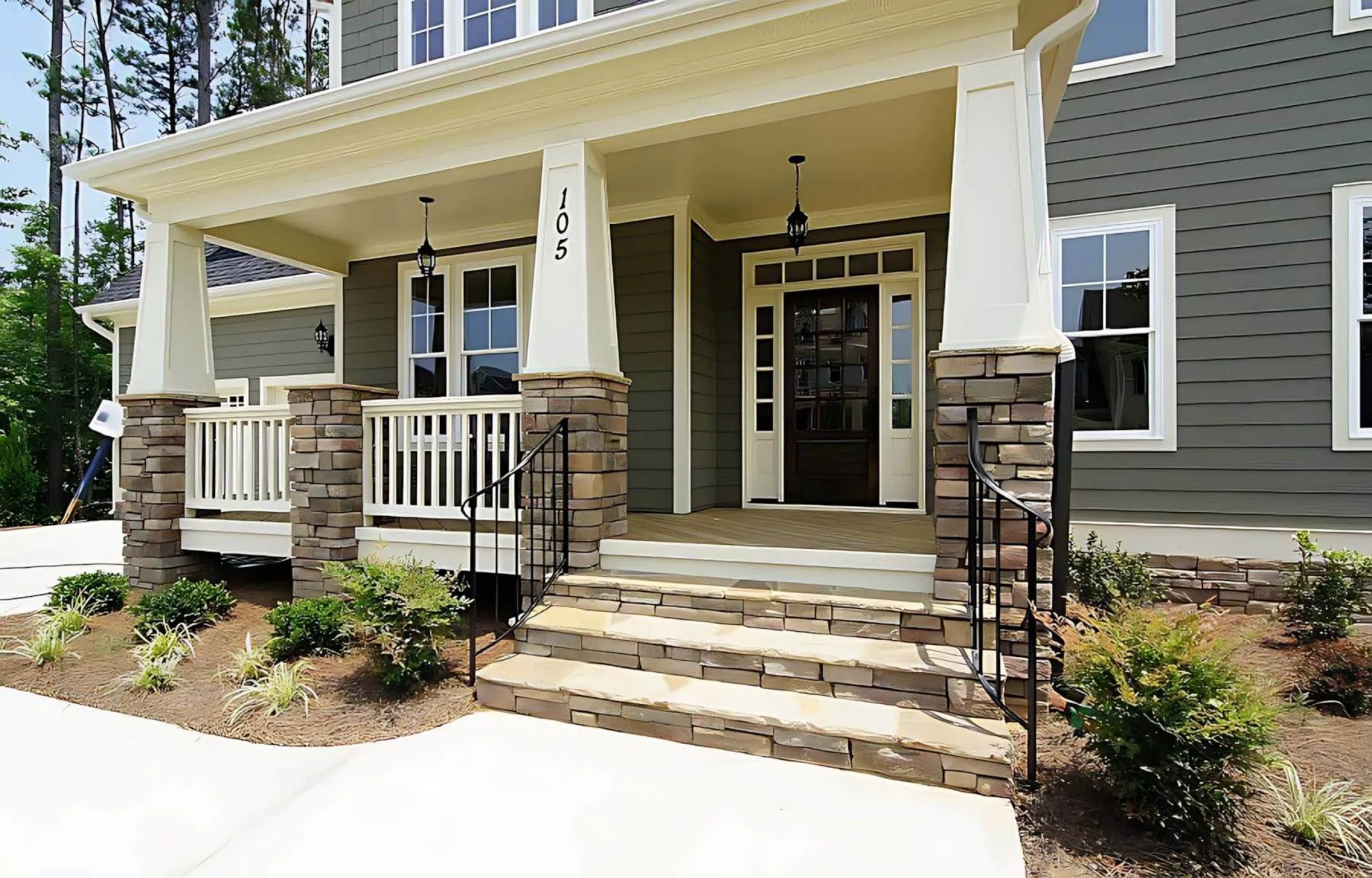 10-1823 HOUSE PLAN - Charming Craftsman House Plan with Open Floor Plan Design 3 Charming Craftsman house Plan with Open Floor Plan Design