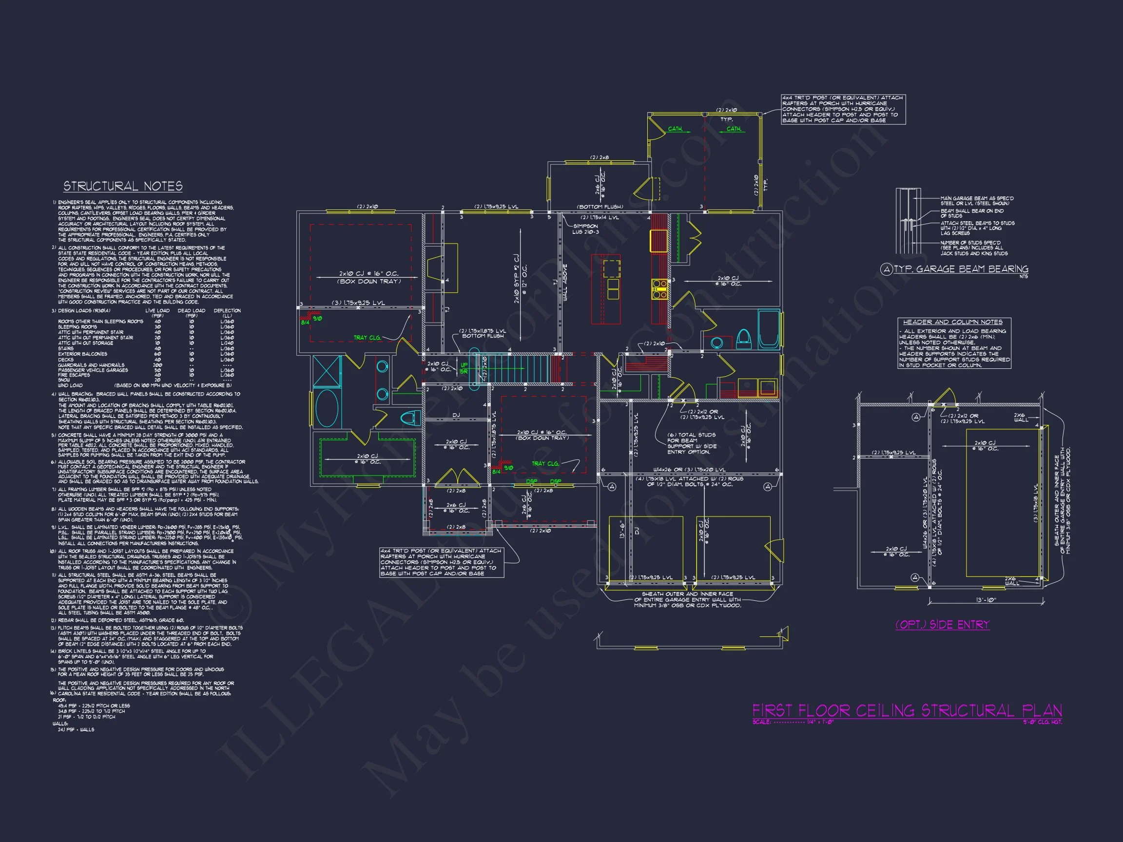 10-1782 HOUSE PLAN - Craftsman House Plan: Stylish Floor Plan with Basement 10 Craftsman house Plan: Stylish Floor Plan with Basement