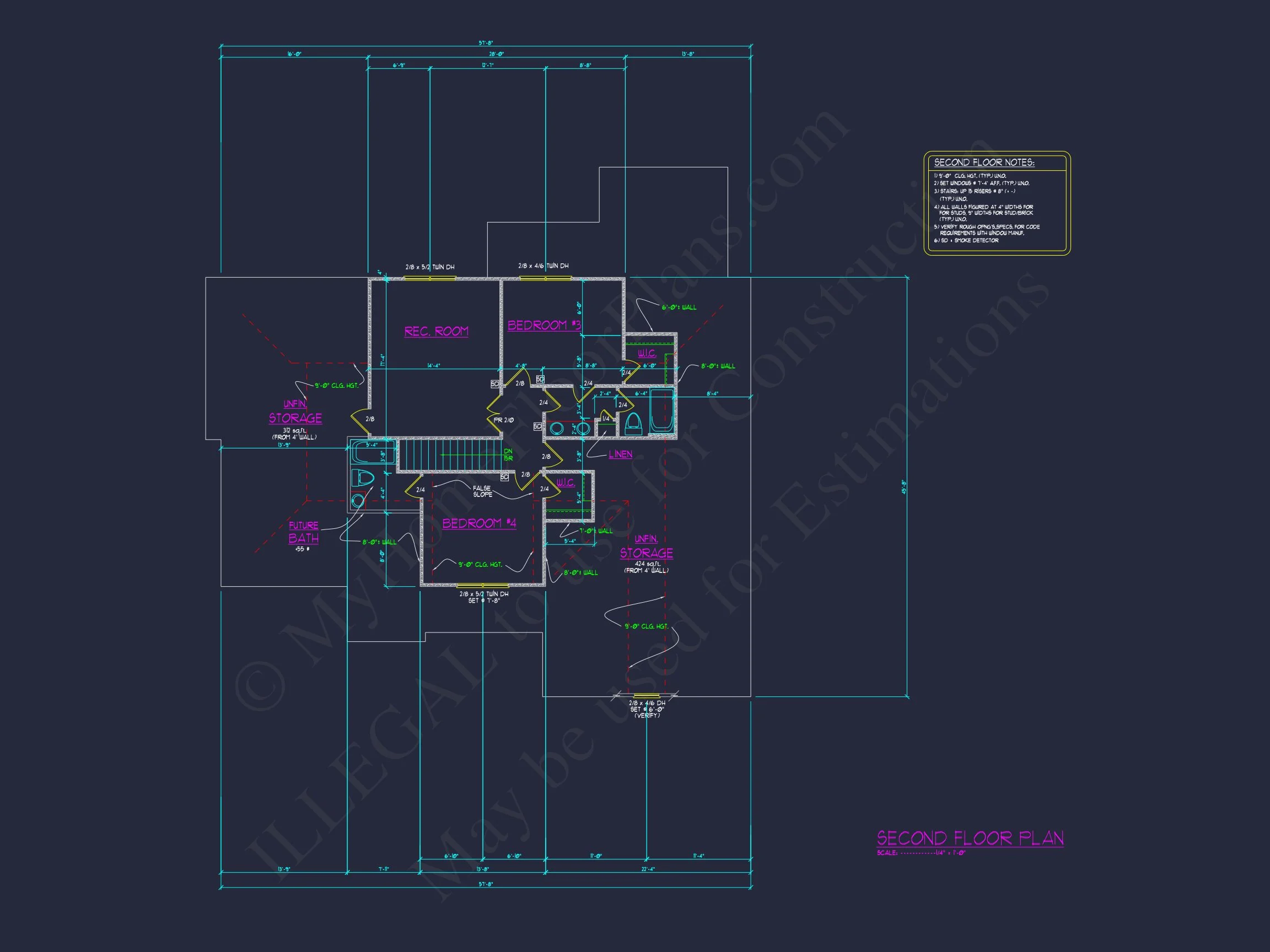 10-1782 HOUSE PLAN - Craftsman House Plan: Stylish Floor Plan with Basement 8 Craftsman house Plan: Stylish Floor Plan with Basement