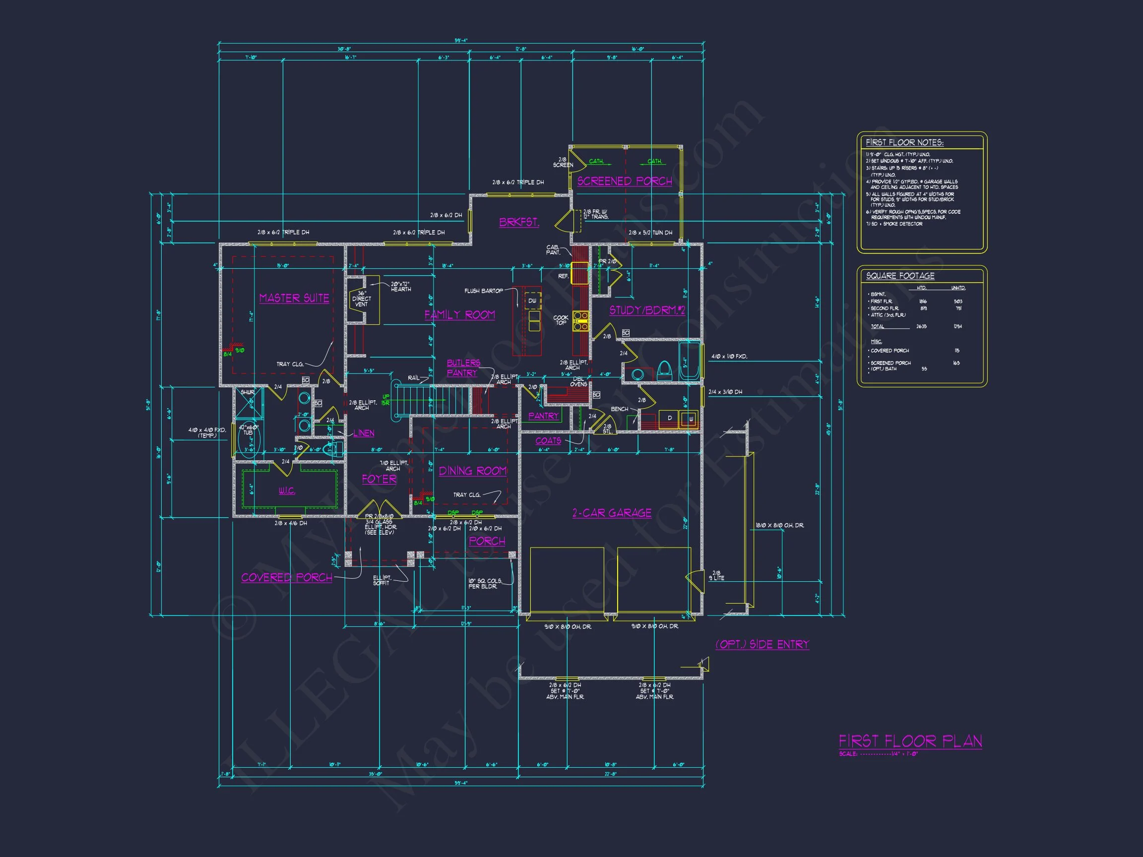 10-1782 HOUSE PLAN - Craftsman House Plan: Stylish Floor Plan with Basement 7 Craftsman house Plan: Stylish Floor Plan with Basement