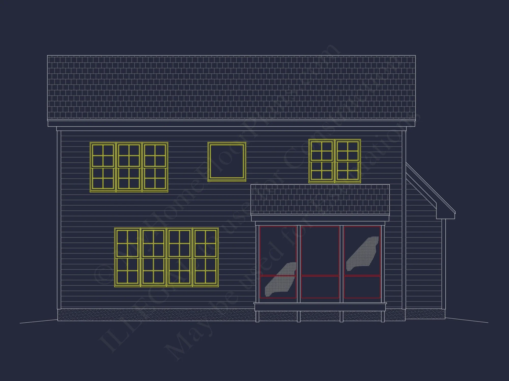 Stunning house Plan with Blueprint, Floor Plans & CAD Designs