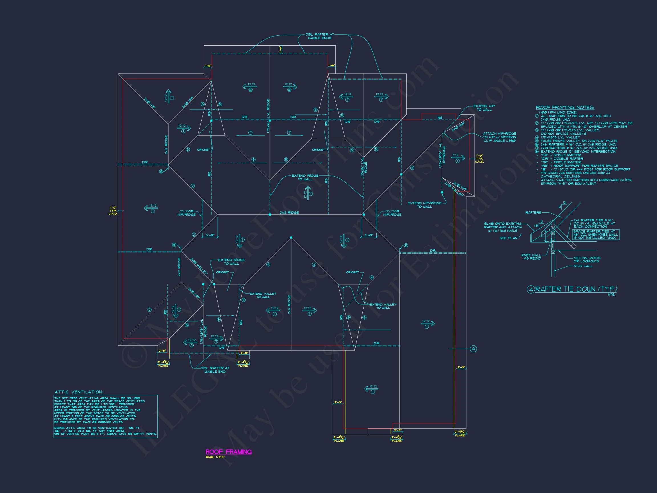 10-1564 HOUSE PLAN - Elegant House Plan with Basement and CAD Designs for Builders 14 Elegant house Plan with Basement and CAD Designs for Builders