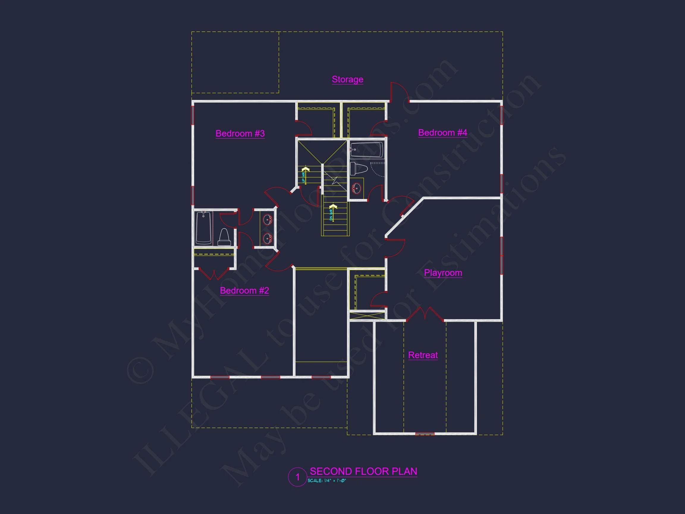 10-1561B HOUSE PLAN - House Plan Blueprint: Large Architecture Designs w/ CAD 18 house Plan Blueprint: Large Architecture Designs w/ CAD