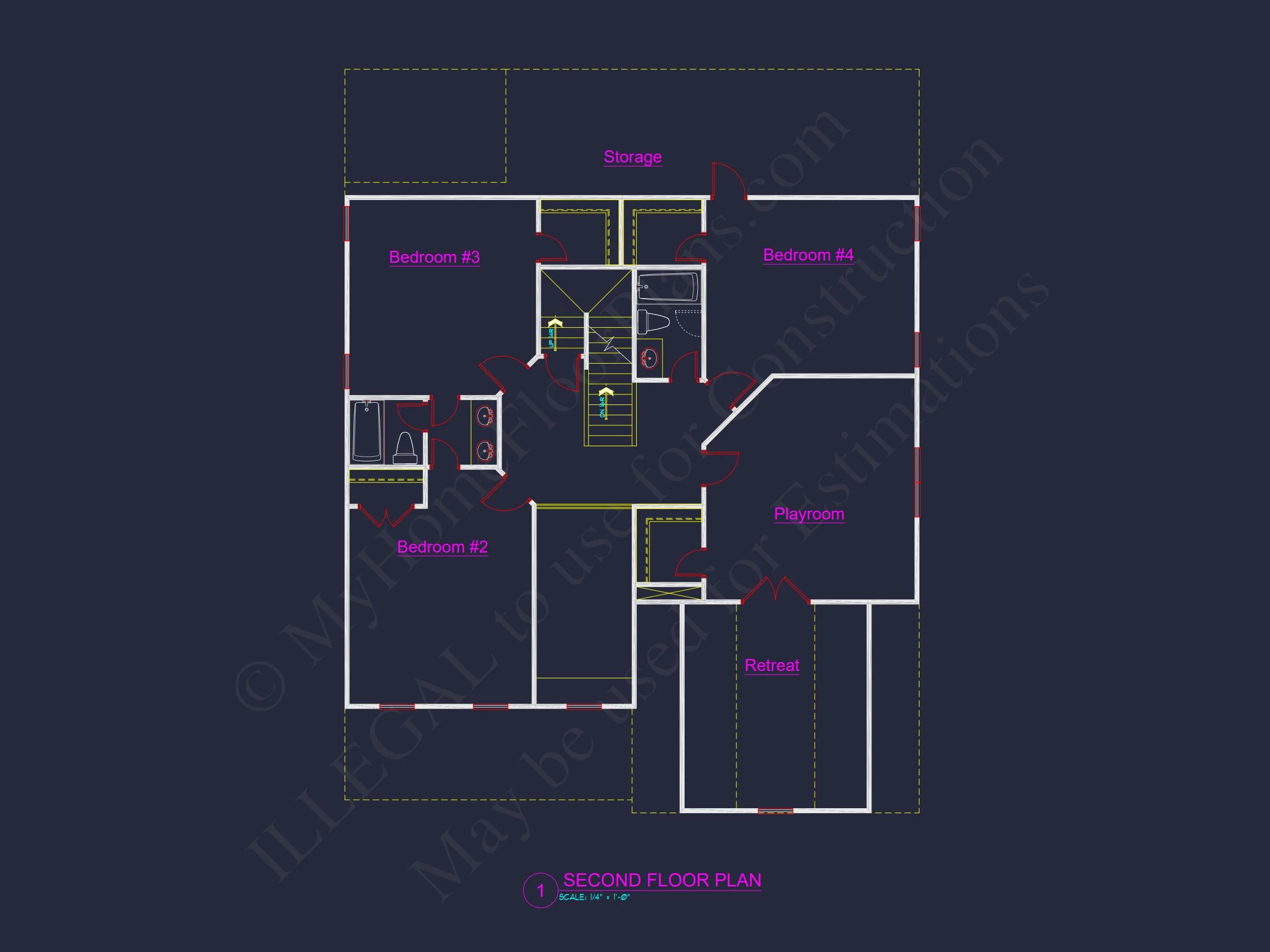 10-1561B HOUSE PLAN - House Plan Blueprint: Large Architecture Designs w/ CAD 16 house Plan Blueprint: Large Architecture Designs w/ CAD