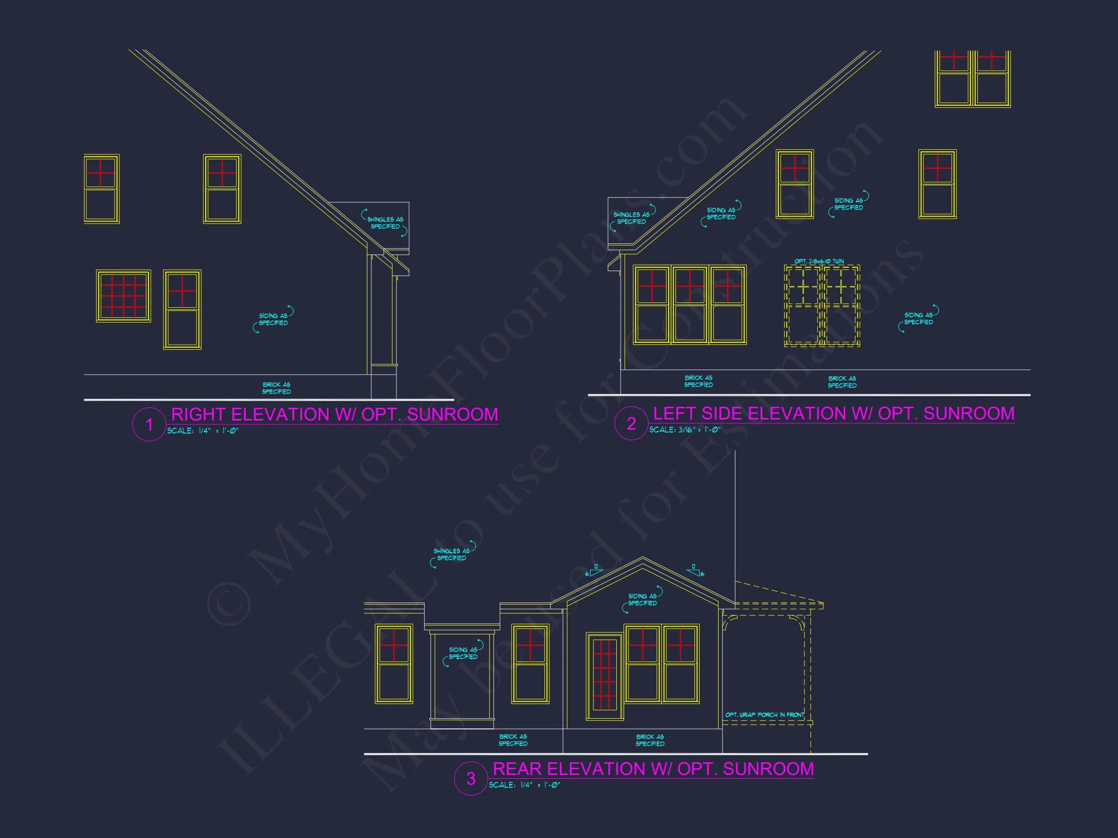 10-1561B HOUSE PLAN - House Plan Blueprint: Large Architecture Designs w/ CAD 14 house Plan Blueprint: Large Architecture Designs w/ CAD