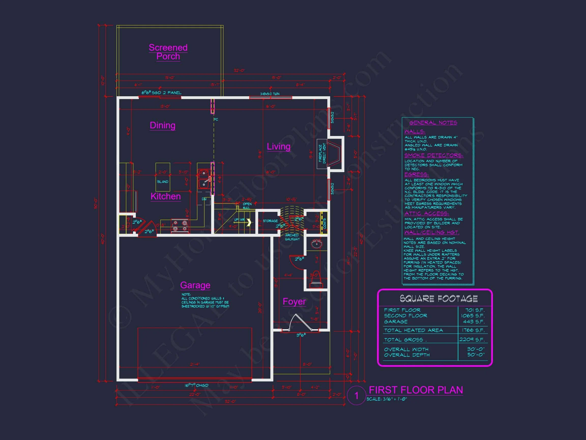 10-1559 HOUSE PLAN - Modern Suburban House Plan with Spacious Floor Design 5 Modern Suburban house Plan with Spacious Floor Design
