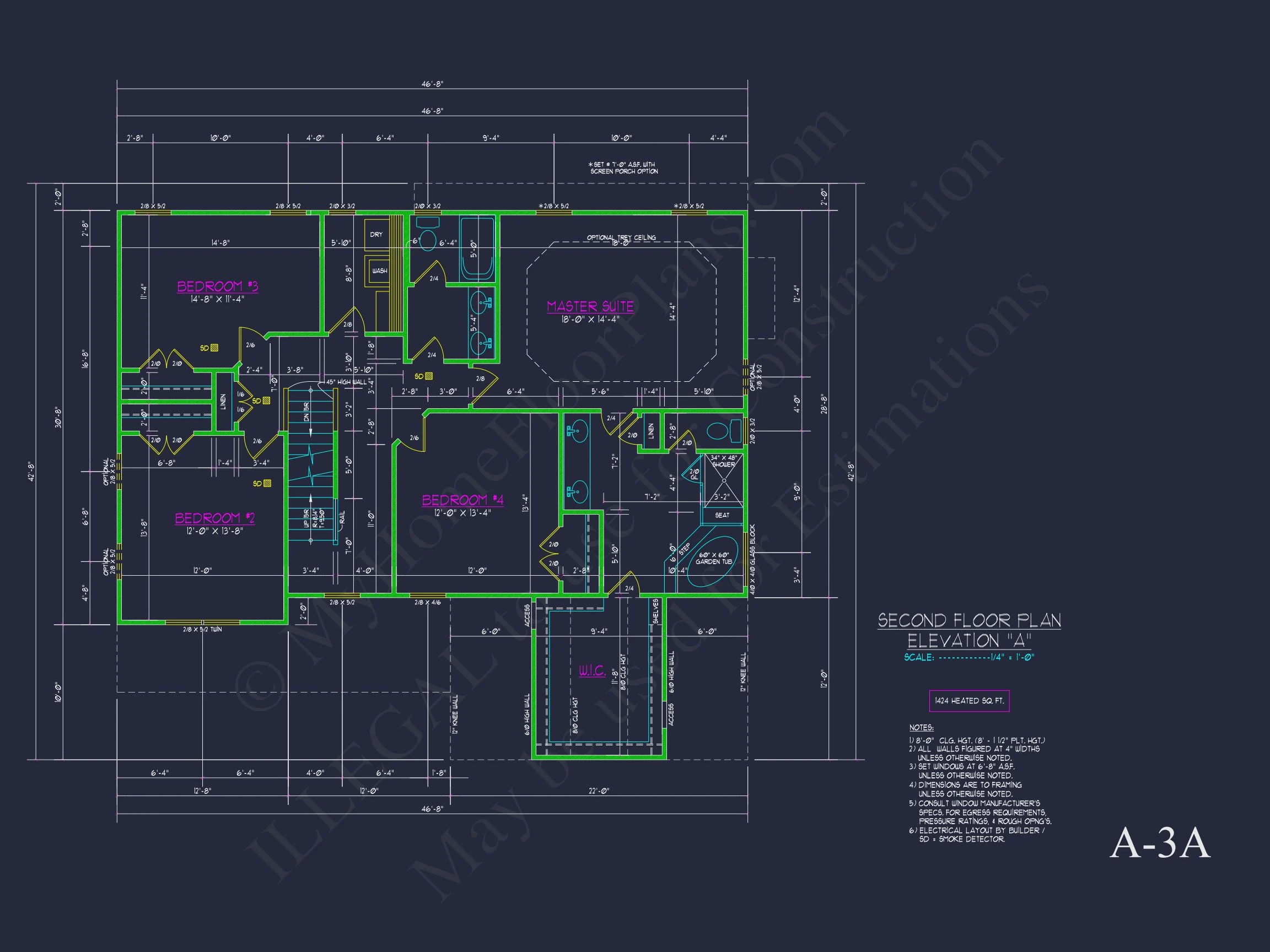 10-1546B HOUSE PLAN - Modern Craftsman House Plan with Spacious Floor Design and CAD Blueprint 45 Modern Craftsman house Plan with Spacious Floor Design and CAD Blueprint