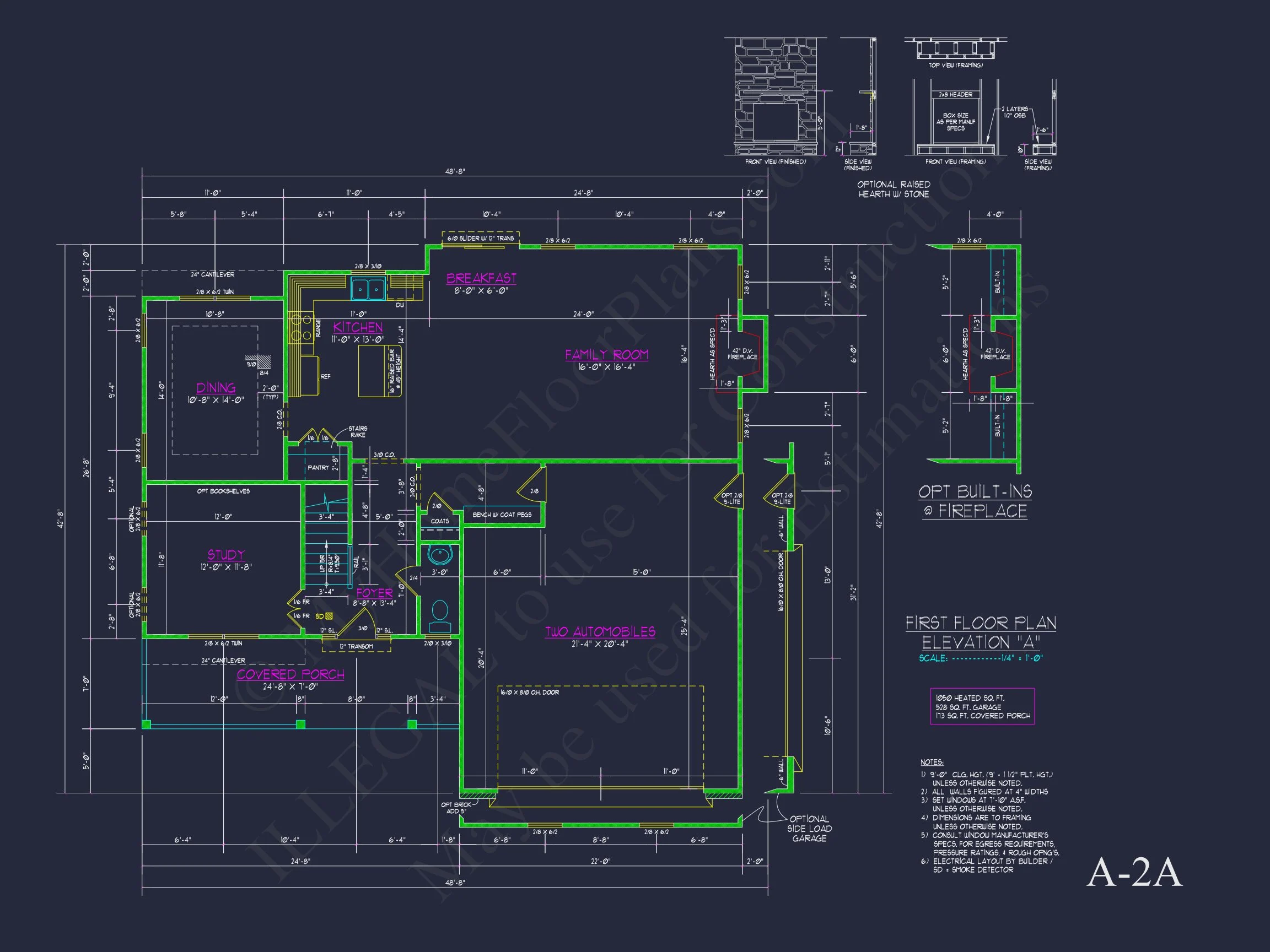 10-1546B HOUSE PLAN - Modern Craftsman House Plan with Spacious Floor Design and CAD Blueprint 38 Modern Craftsman house Plan with Spacious Floor Design and CAD Blueprint