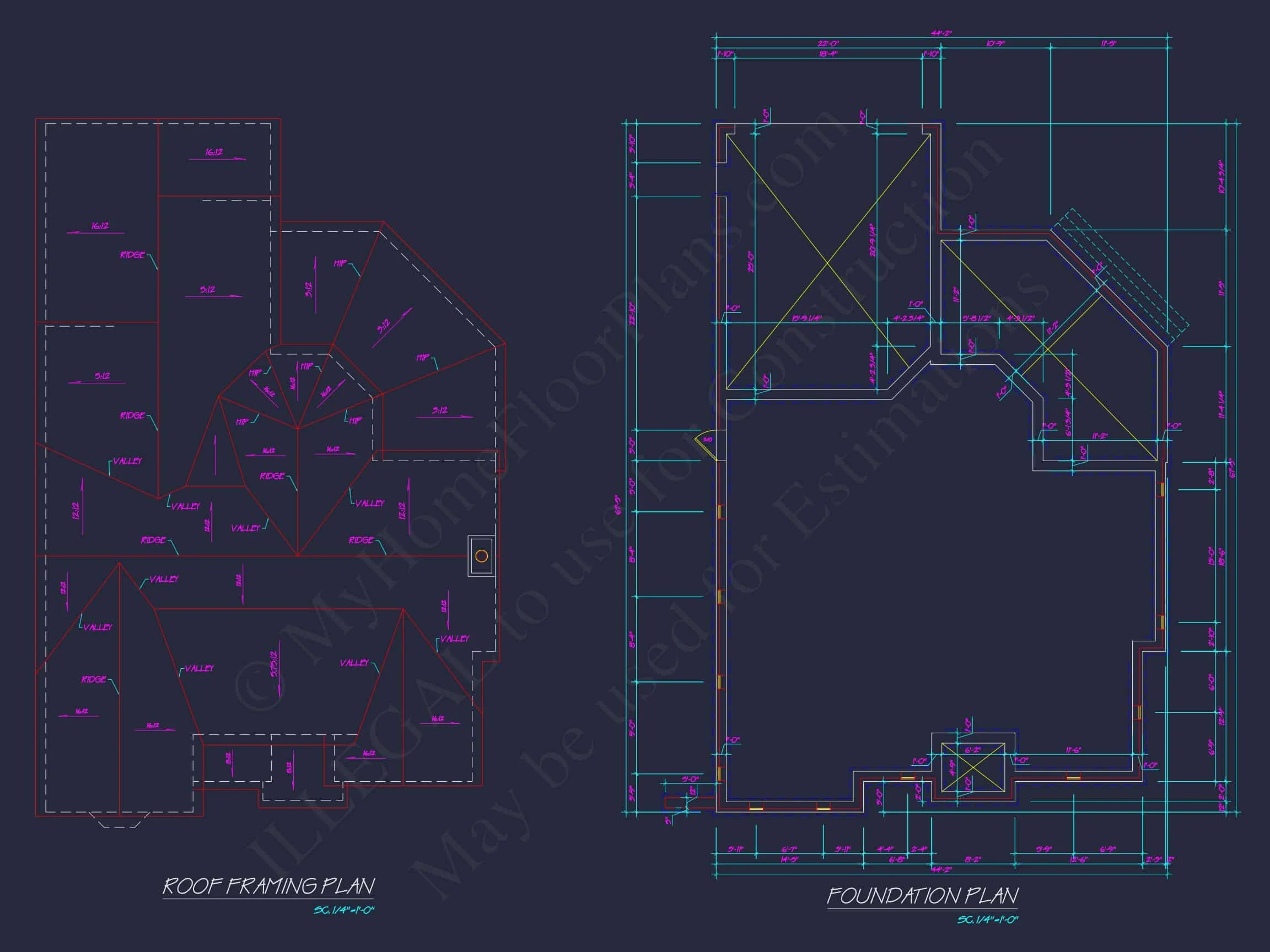 10-1517 HOUSE PLAN - Traditional 2-Story House Plan & Blueprint Designs (2547 Sq Ft) 10 Traditional 2-Story house Plan & Blueprint Designs (2547 Sq Ft)