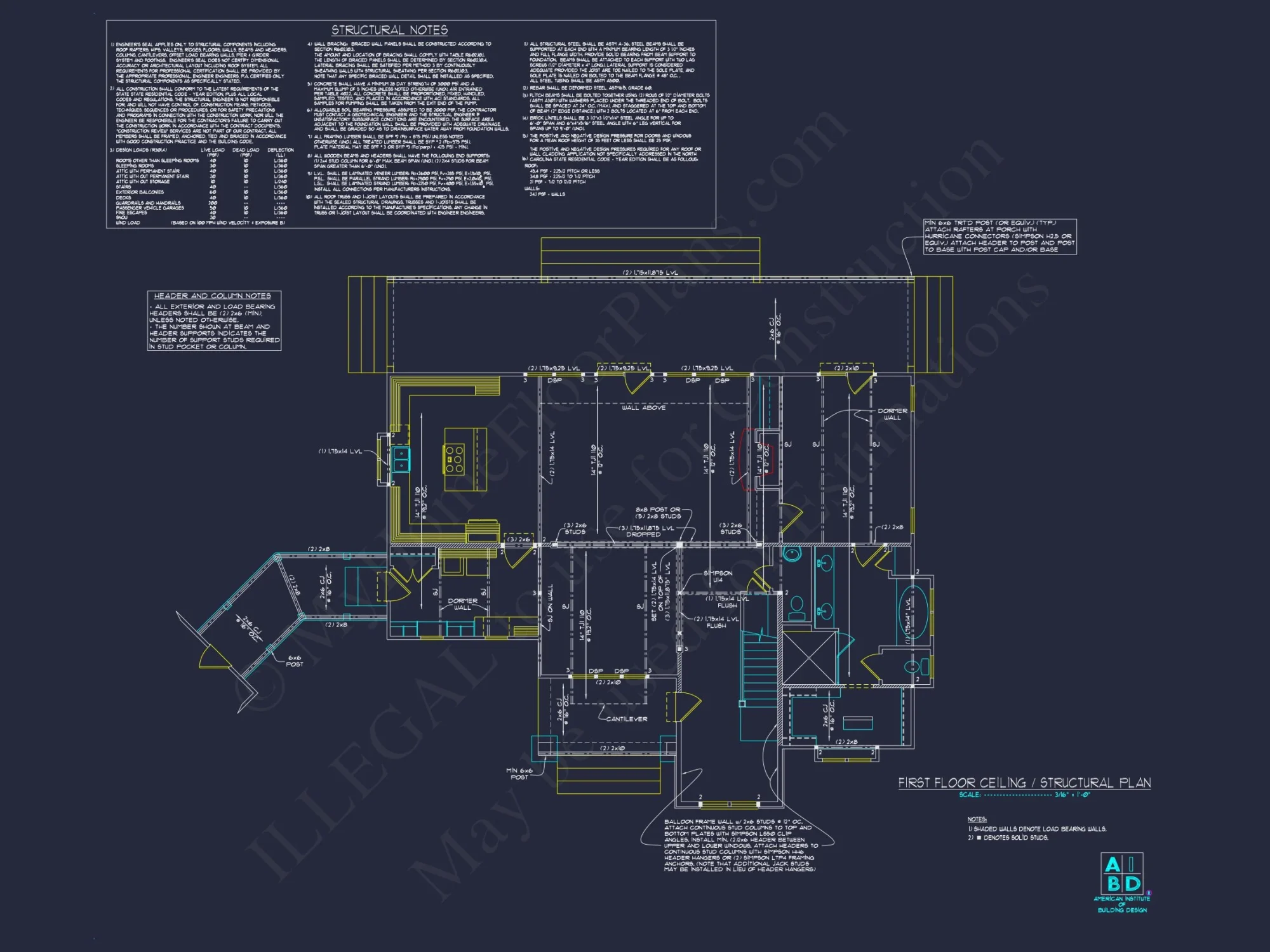 Floor Plan, Blueprint for Builders