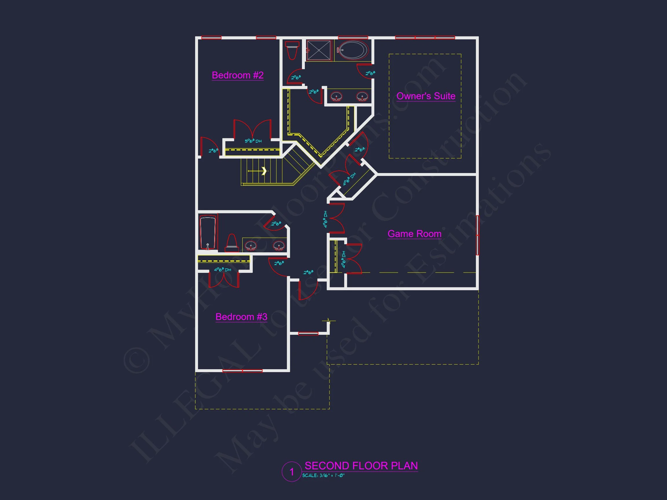 10-1397 HOUSE PLAN - Modern Craftsman House Plan 10-1397 – 3 Beds, 2,650 Sq Ft 10 Modern Craftsman house Plan: Floor Plans, CAD & Designs