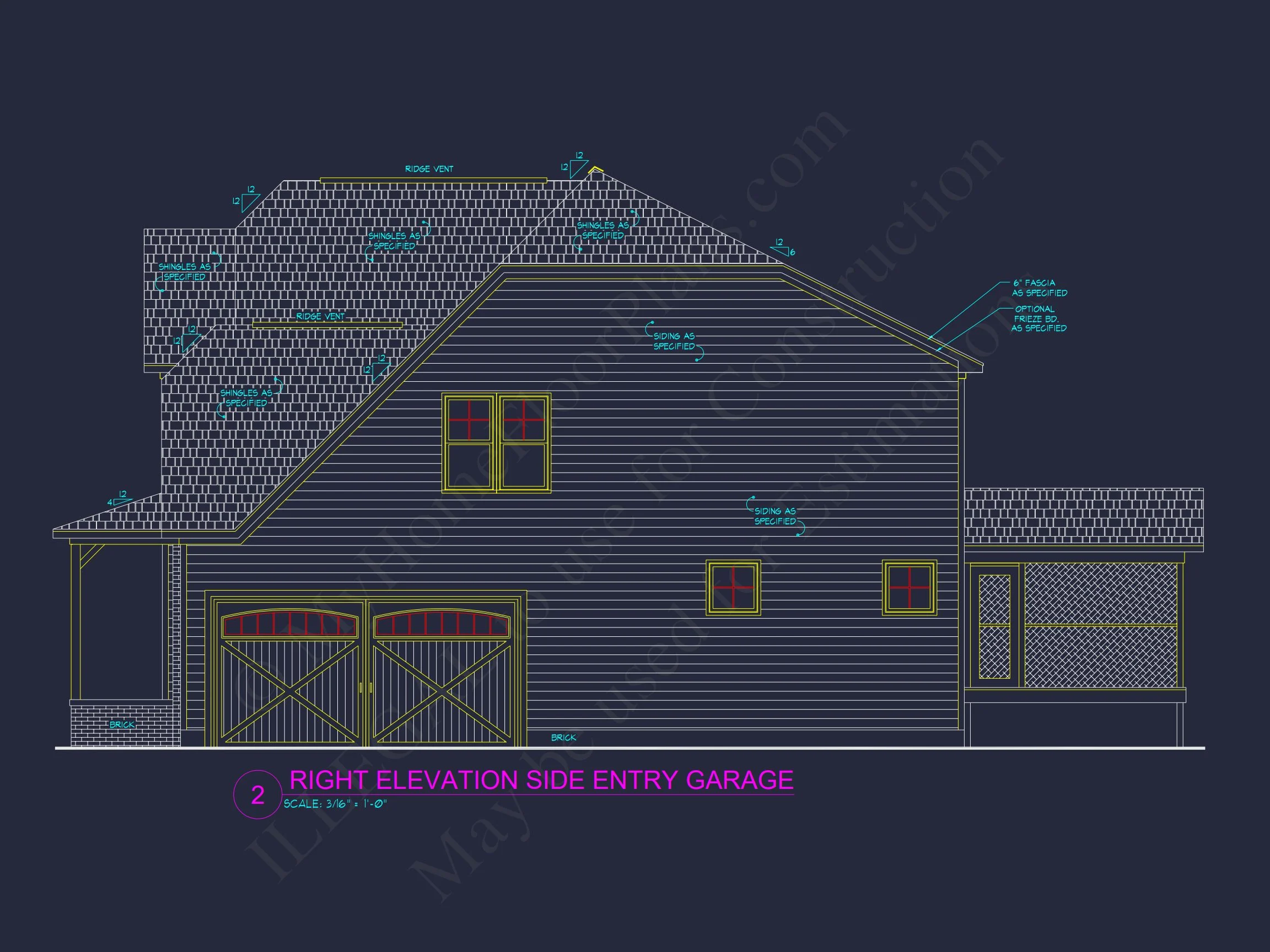 10-1397 HOUSE PLAN - Modern Craftsman House Plan 10-1397 – 3 Beds, 2,650 Sq Ft 7 Modern Craftsman house Plan: Floor Plans, CAD & Designs