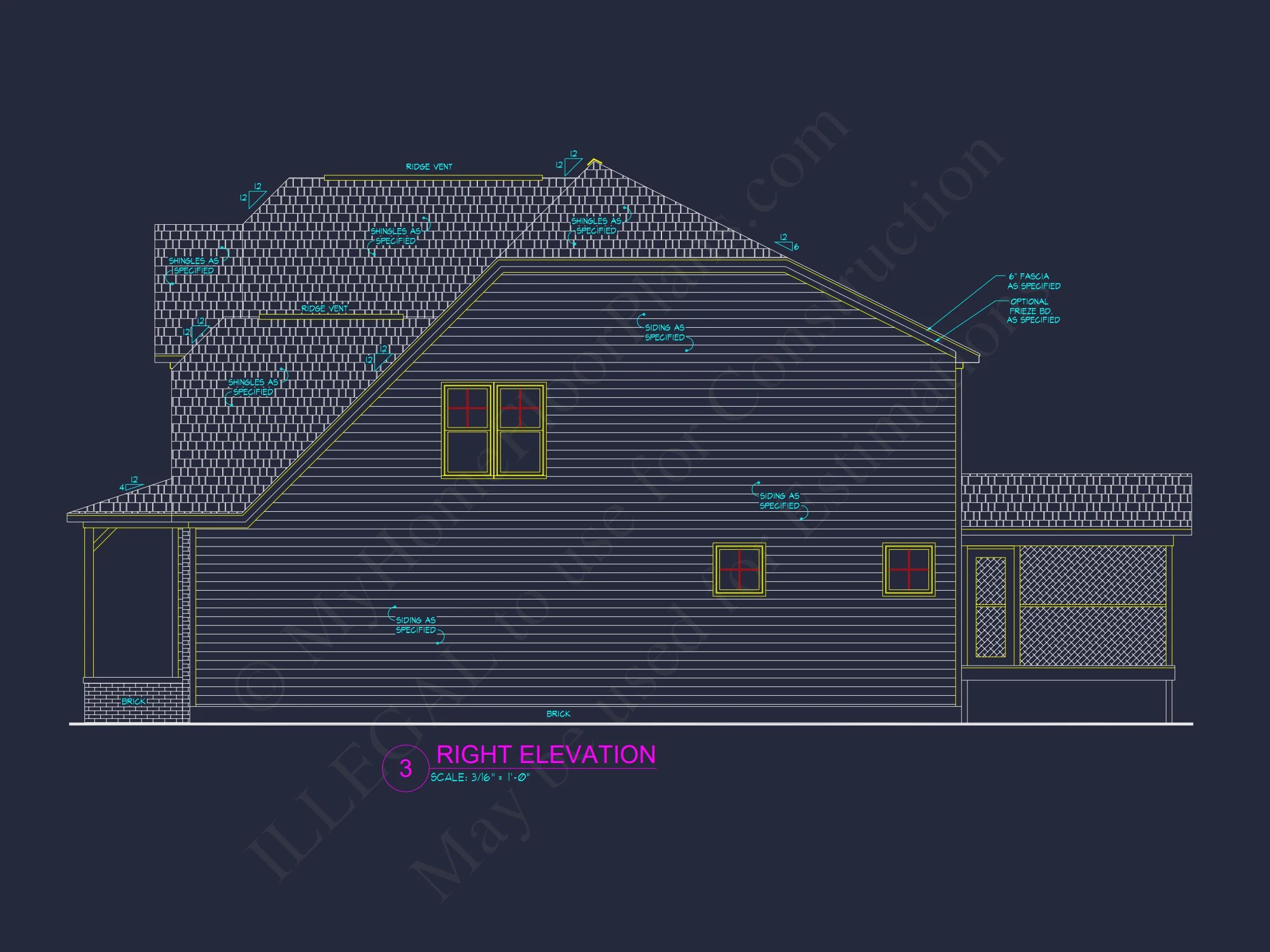10-1397 HOUSE PLAN - Modern Craftsman House Plan 10-1397 – 3 Beds, 2,650 Sq Ft 6 Modern Craftsman house Plan: Floor Plans, CAD & Designs