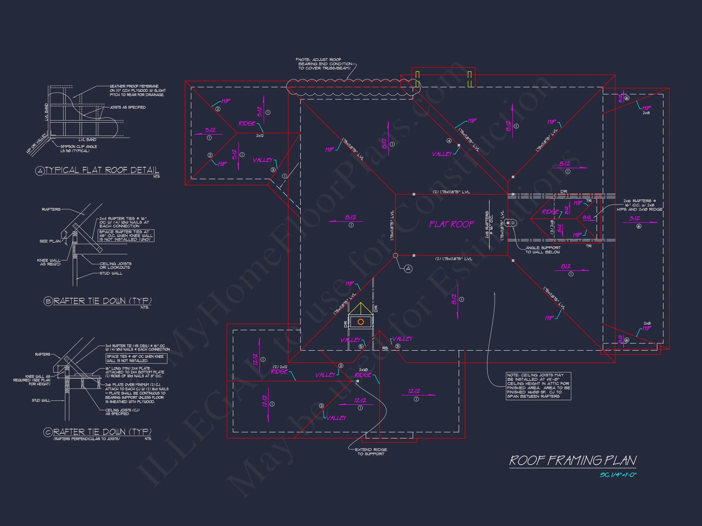 10-1385 HOUSE PLAN - Colonial Revival (Georgian) Home Plan – 4 Beds, 6,341 Sq Ft 18 Traditional Farmhouse house Plan w/Basement & Garage - 6, 341 SqFt