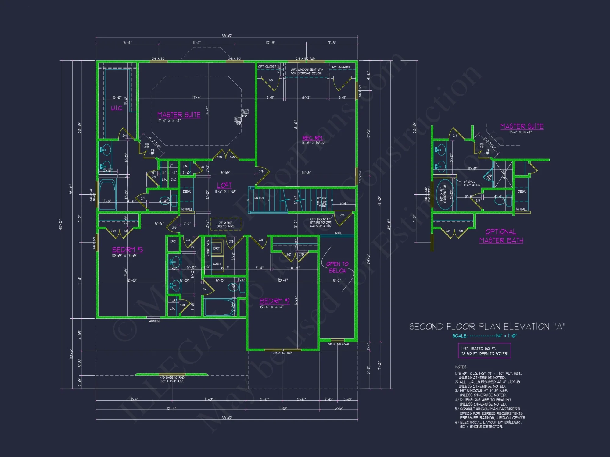 house Plan with 4 Beds, 2 Story, 2 Garage & Advanced Designs