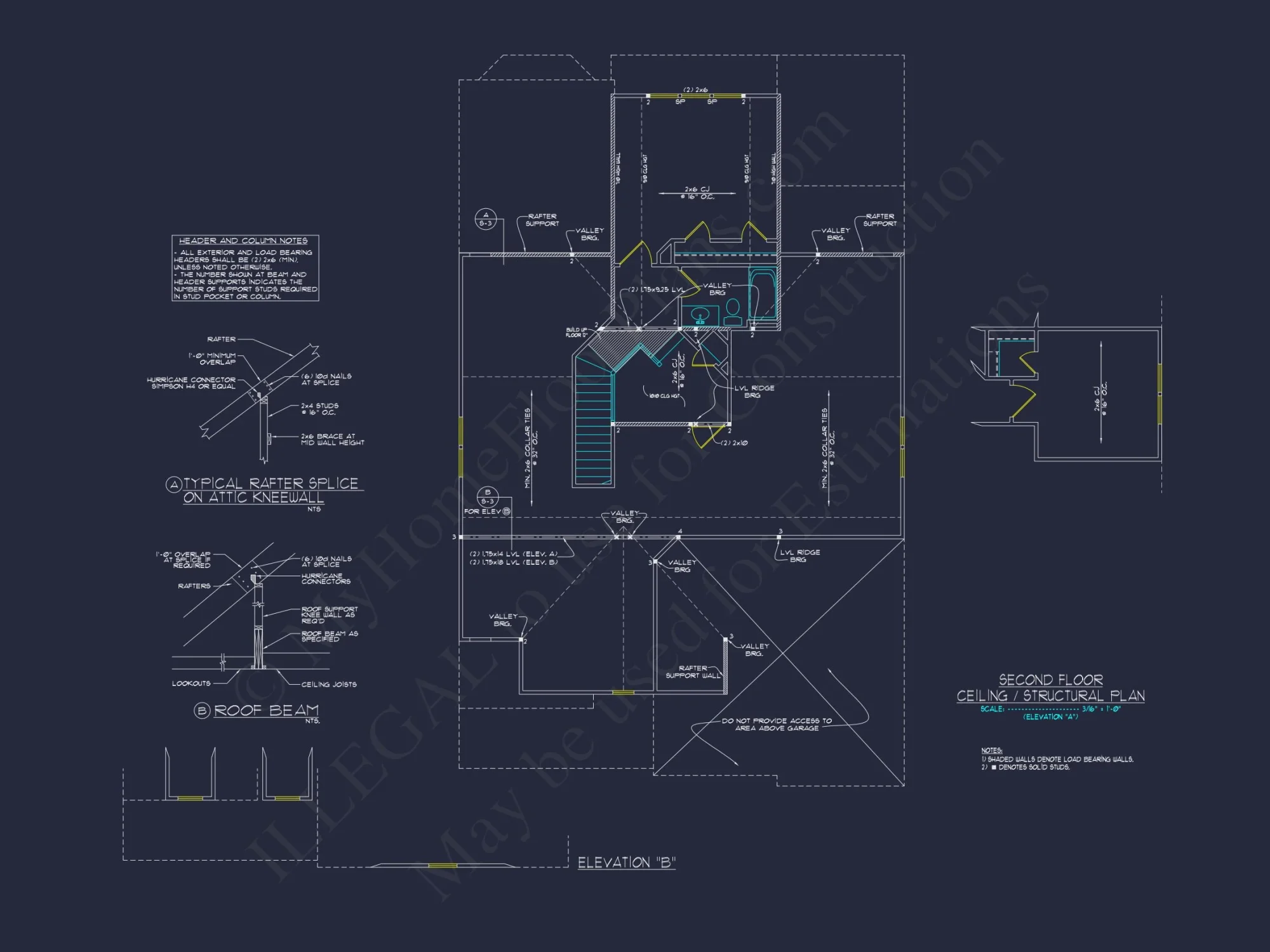 Elegant house Plan with CAD Designs, Floor Plans & Blueprint