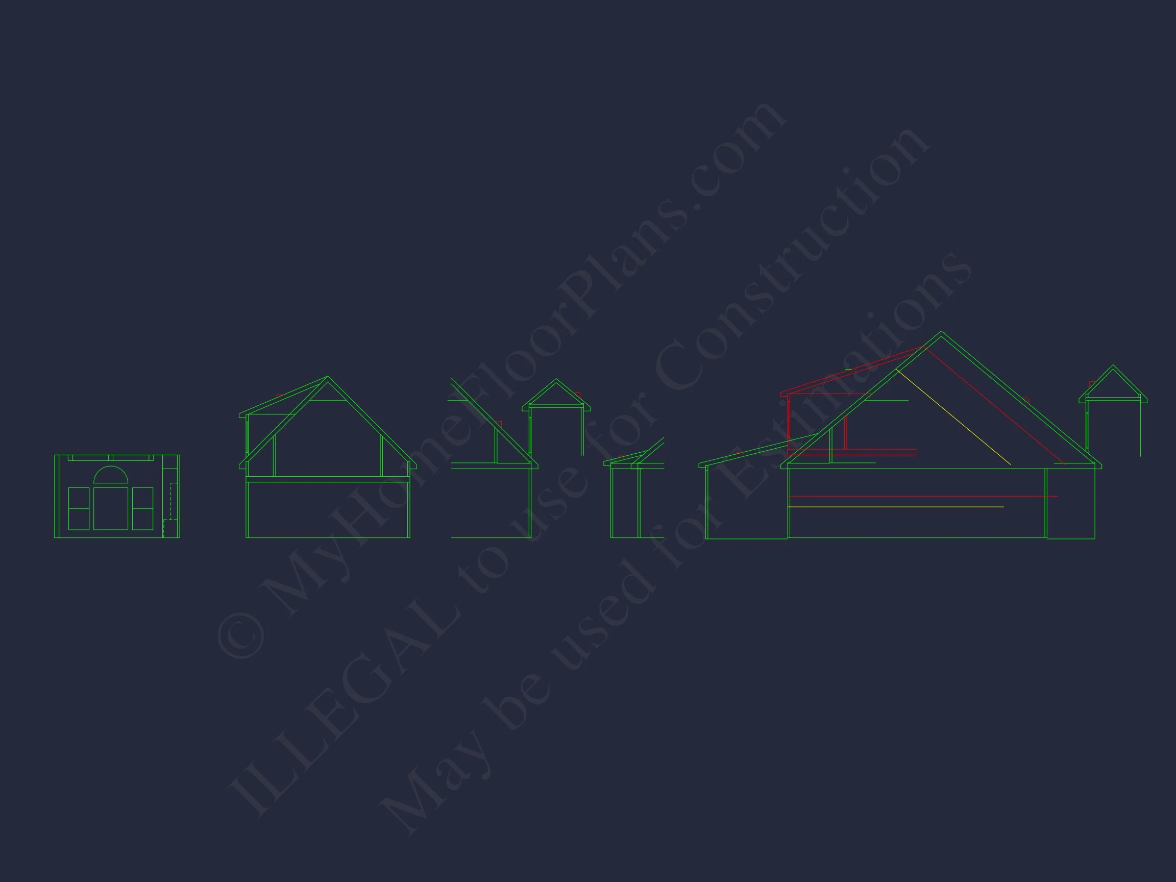 9-1824 HOUSE PLAN - Modern Farmhouse Plan – 3-Bed, 2,133 Sq Ft, 1.5 Stories (CAD + Engineering Included) 11 Craftsman house Floor Plan with CAD Blueprints & Features