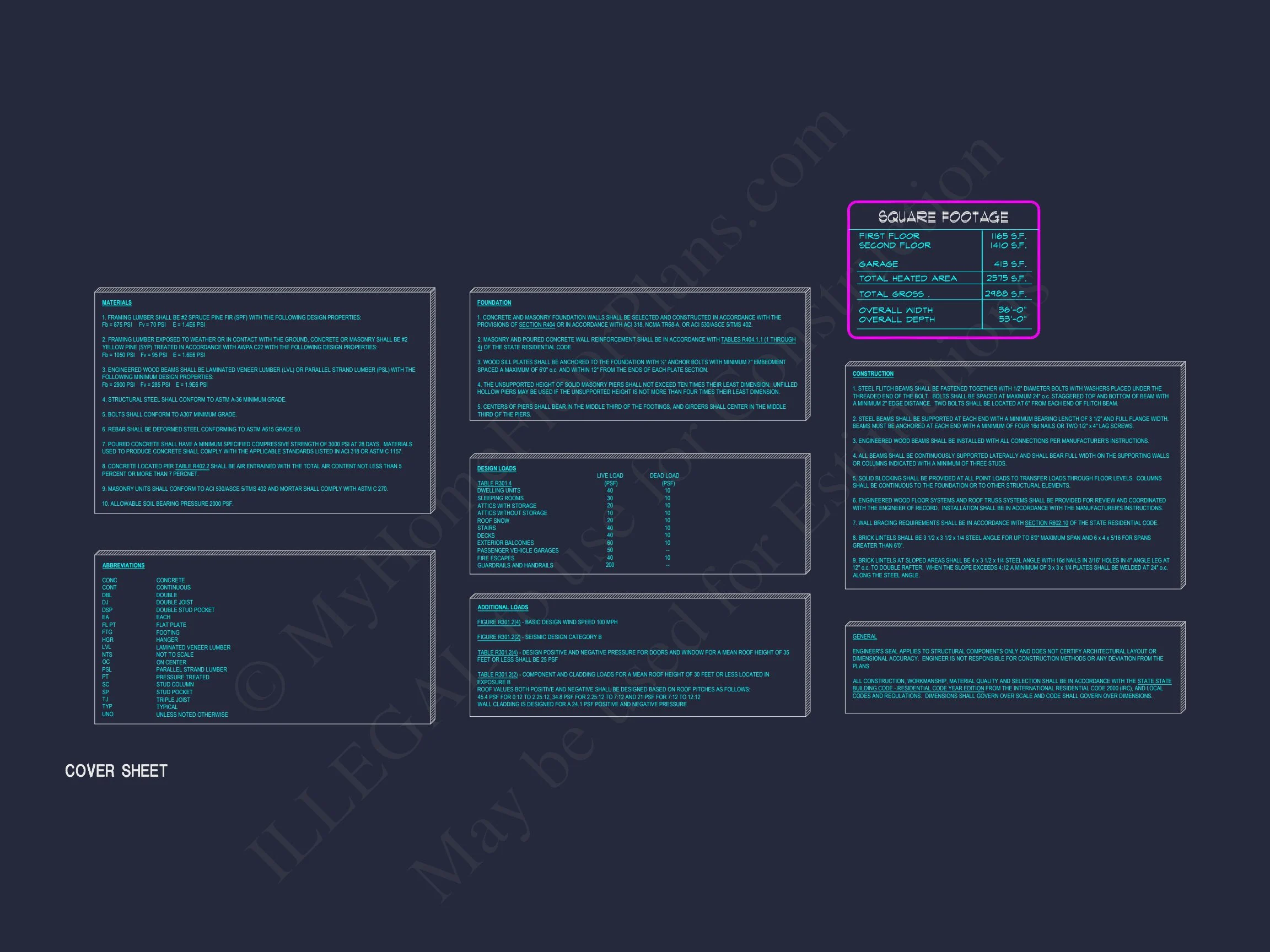 9-1650 HOUSE PLAN - Modern Craftsman House Plan with Detailed Floor Plans and CAD Designs 12 Modern Craftsman house Plan with Detailed Floor Plans and CAD Designs