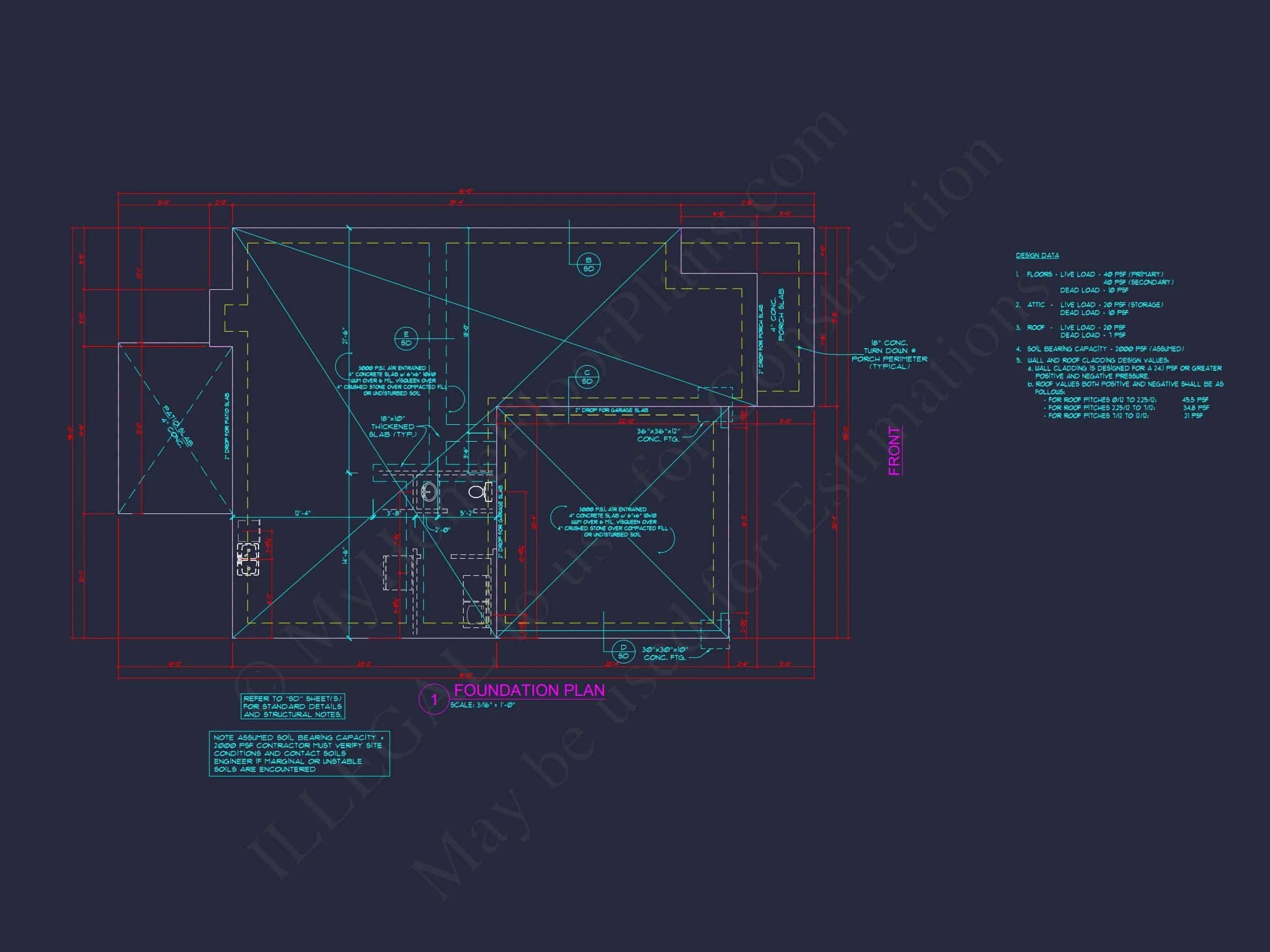 9-1650 HOUSE PLAN - Modern Craftsman House Plan with Detailed Floor Plans and CAD Designs 7 Modern Craftsman house Plan with Detailed Floor Plans and CAD Designs