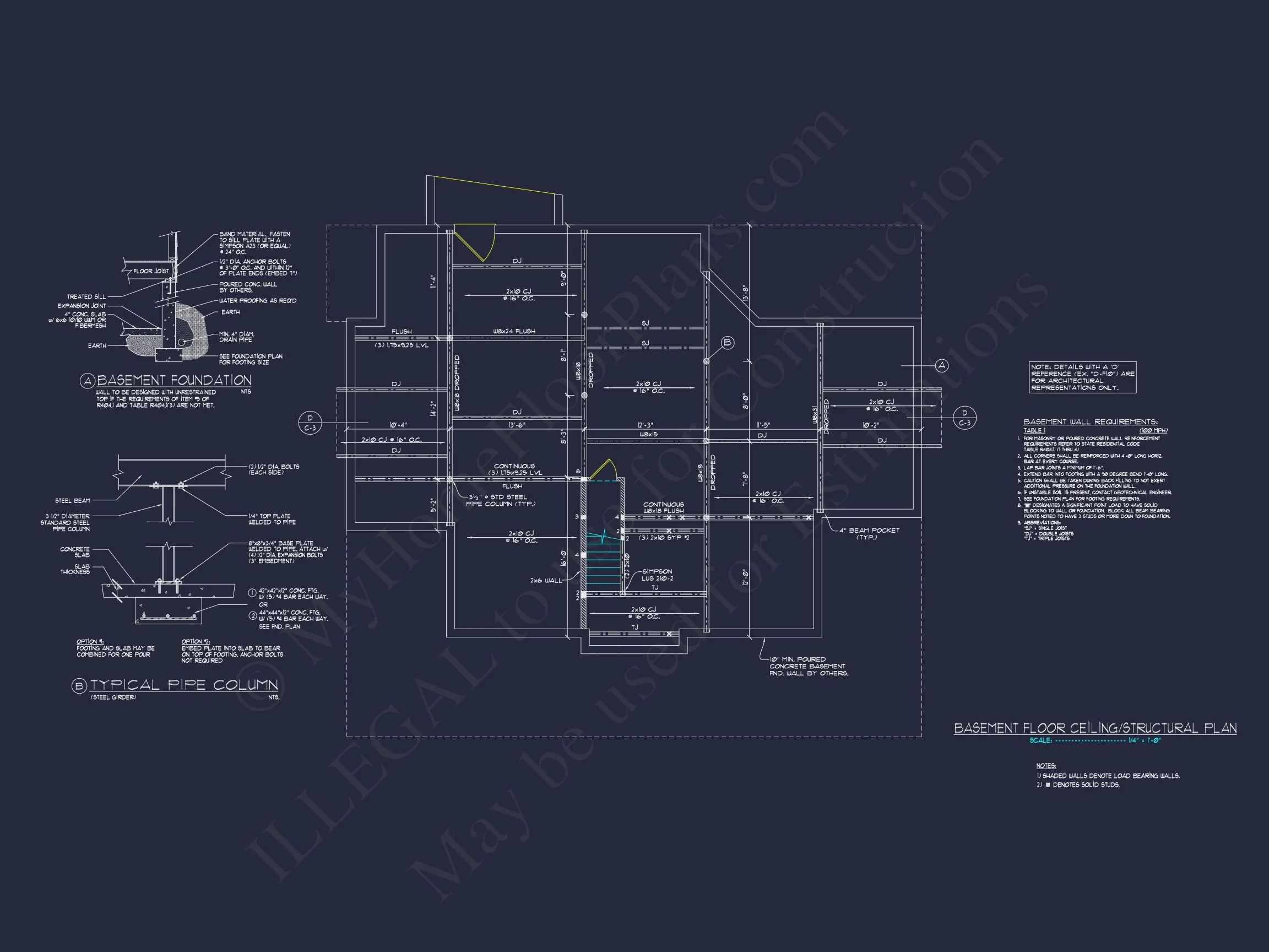 9-1213 HOUSE PLAN - Craftsman House Plan with 2 Floors & Detailed CAD Designs 10 Craftsman house Plan with 2 Floors & Detailed CAD Designs