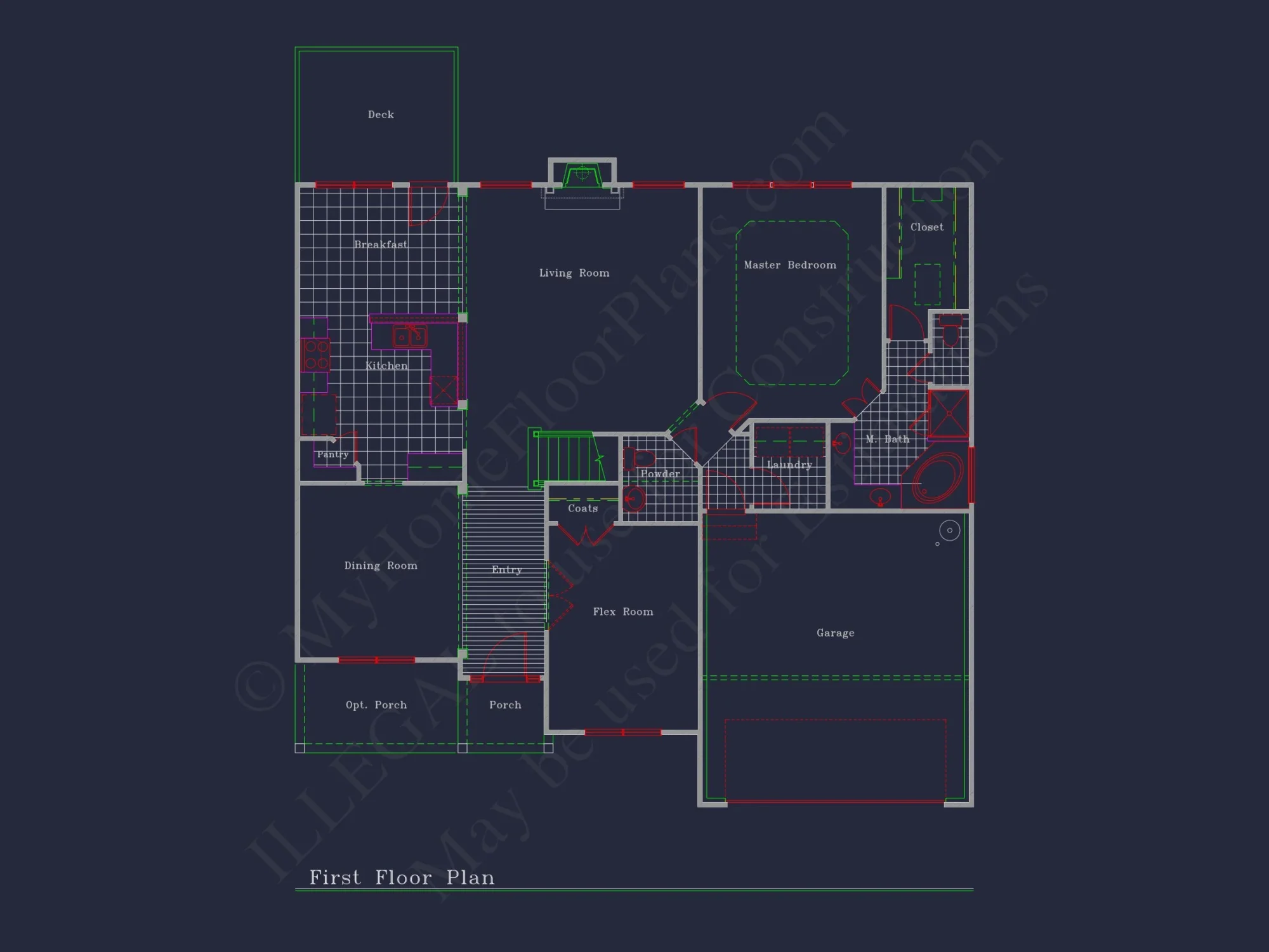 Beautiful 2-Story house Plan with CAD Floor Designs & Blueprint