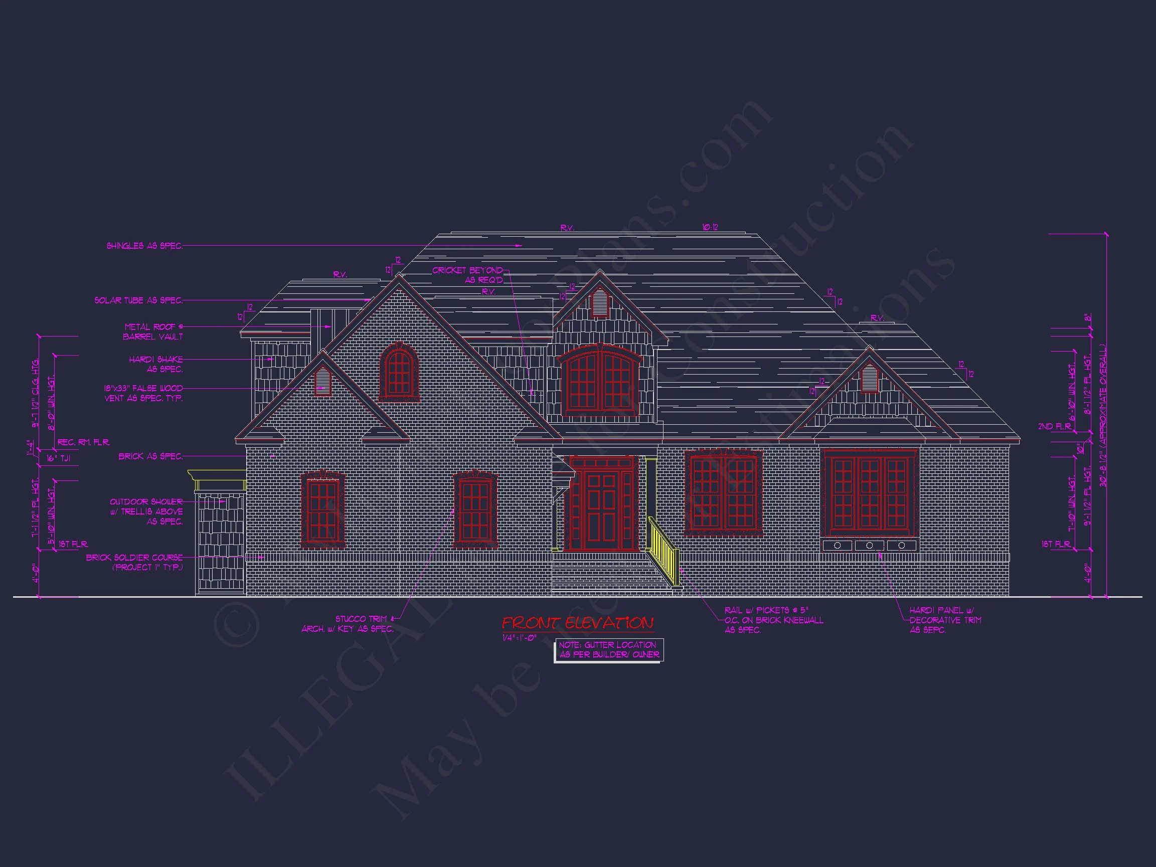 8-1908 HOUSE PLAN - Beautiful 2-Story House Plan with CAD Blueprints and Designs 8 Beautiful 2-Story house Plan with CAD Blueprints and Designs