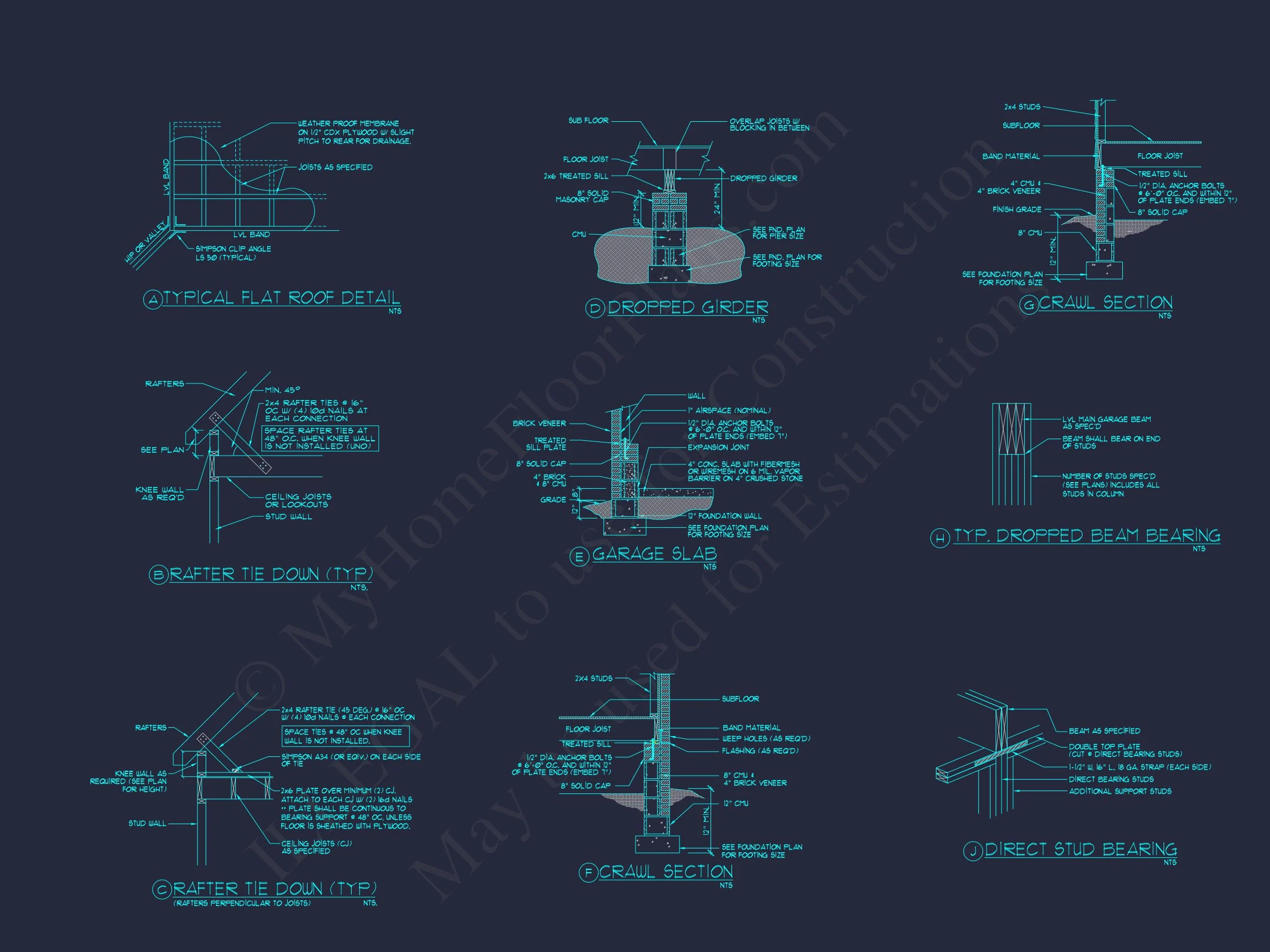 8-1894 HOUSE PLAN - Elegant House Plan with CAD Designs and 2.5 Story Architecture 14 Elegant house Plan with CAD Designs and 2.5 Story Architecture
