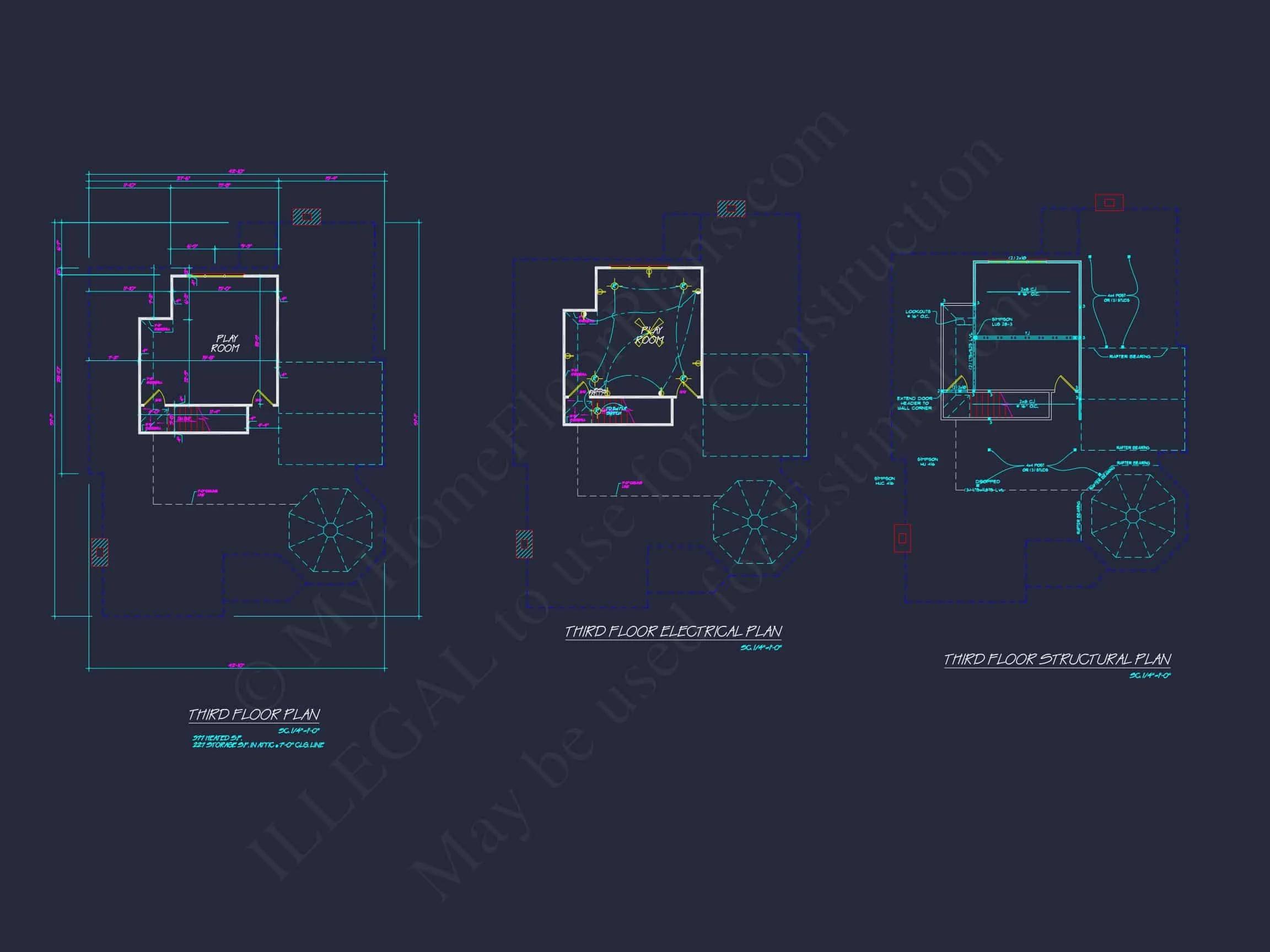 8-1894 HOUSE PLAN - Elegant House Plan with CAD Designs and 2.5 Story Architecture 11 Elegant house Plan with CAD Designs and 2.5 Story Architecture