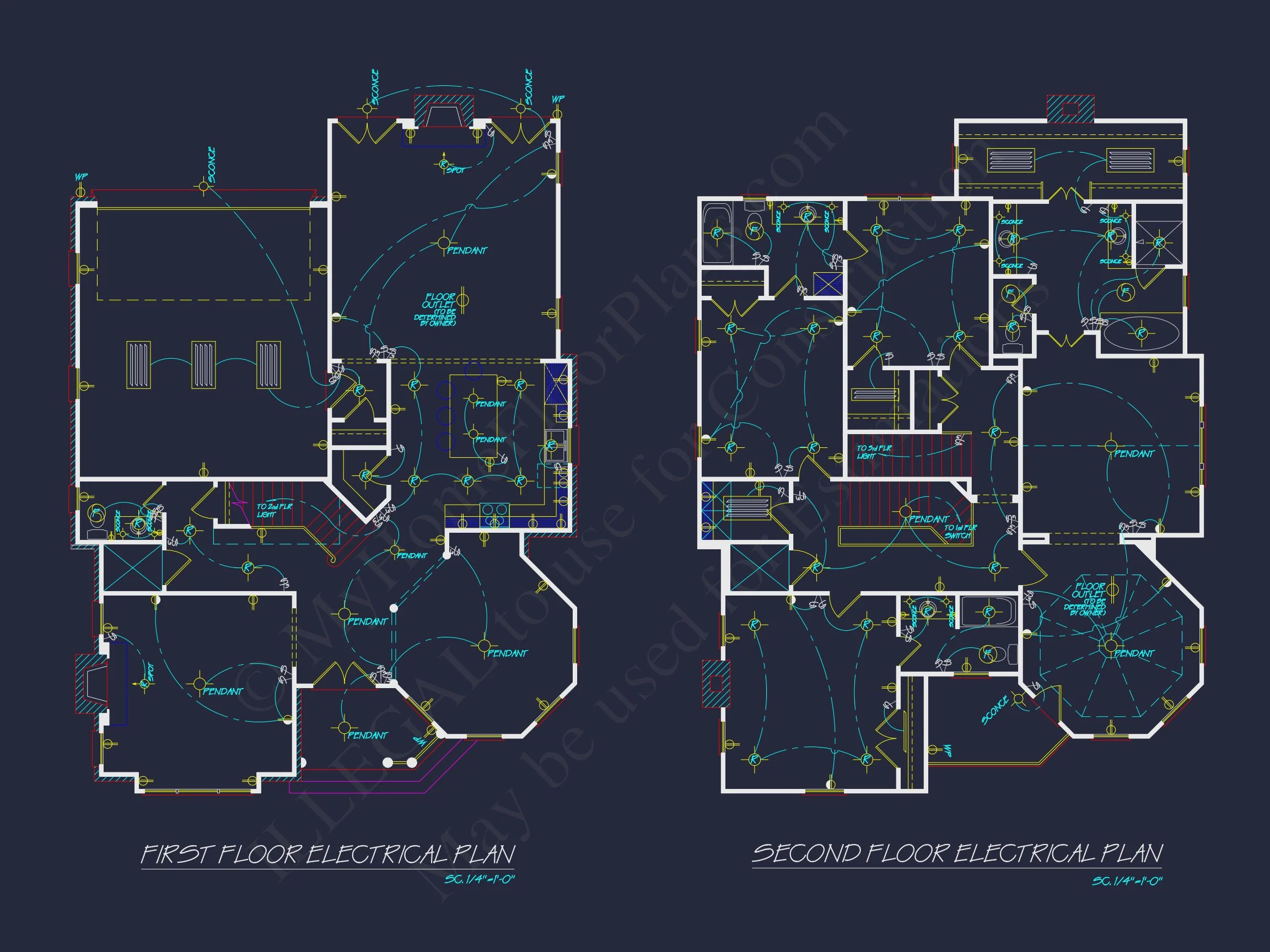 8-1894 HOUSE PLAN - Elegant House Plan with CAD Designs and 2.5 Story Architecture 10 Elegant house Plan with CAD Designs and 2.5 Story Architecture