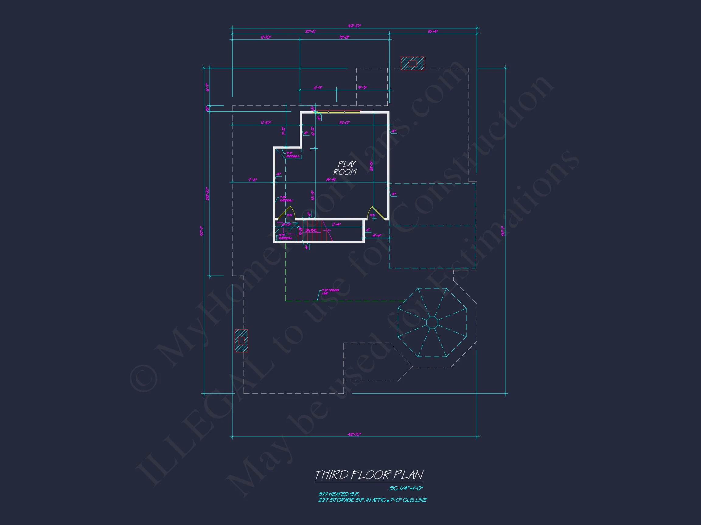 8-1894 HOUSE PLAN - Elegant House Plan with CAD Designs and 2.5 Story Architecture 9 Elegant house Plan with CAD Designs and 2.5 Story Architecture