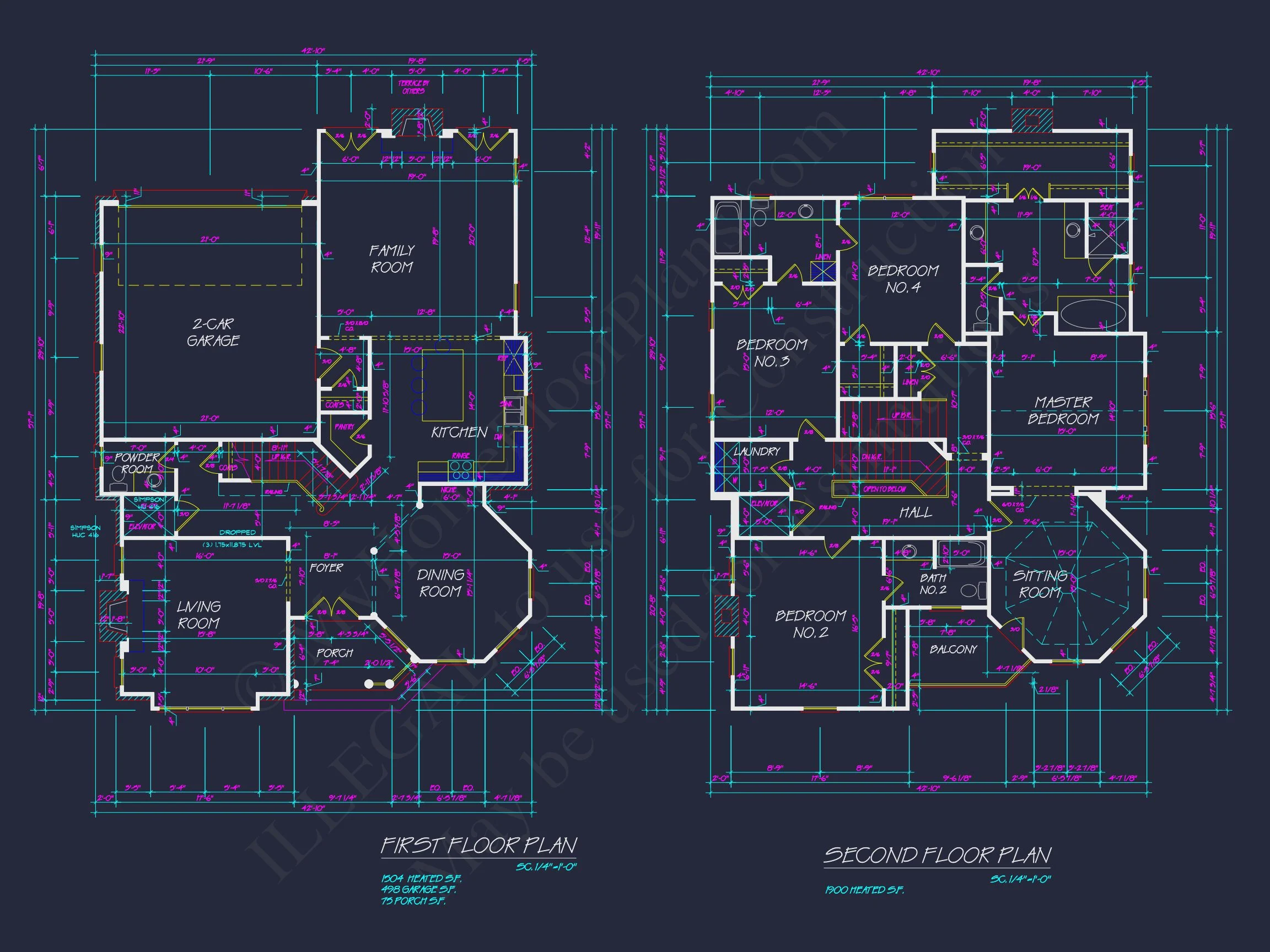 8-1894 HOUSE PLAN - Elegant House Plan with CAD Designs and 2.5 Story Architecture 8 Elegant house Plan with CAD Designs and 2.5 Story Architecture