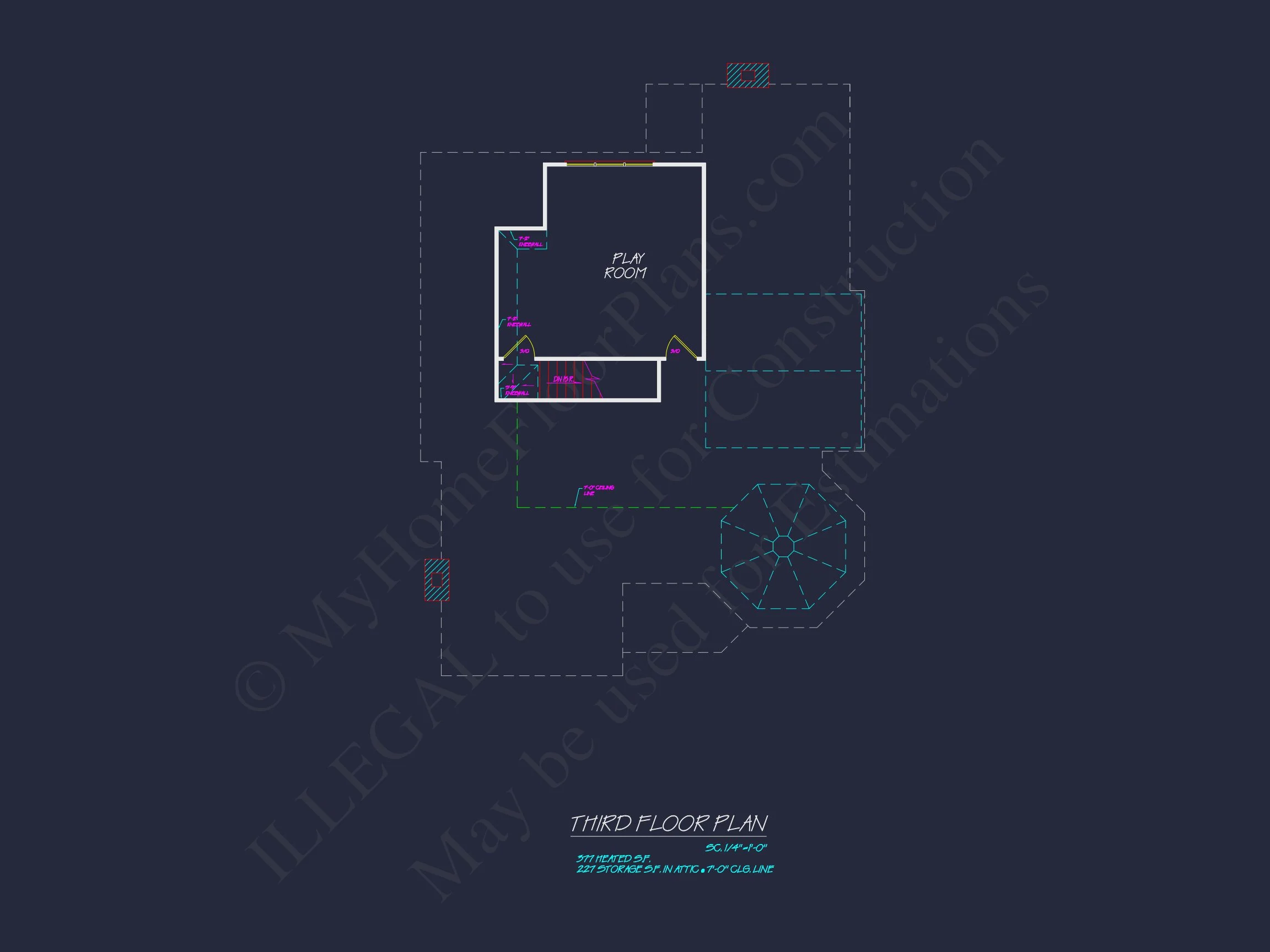 8-1894 HOUSE PLAN - Elegant House Plan with CAD Designs and 2.5 Story Architecture 7 Elegant house Plan with CAD Designs and 2.5 Story Architecture