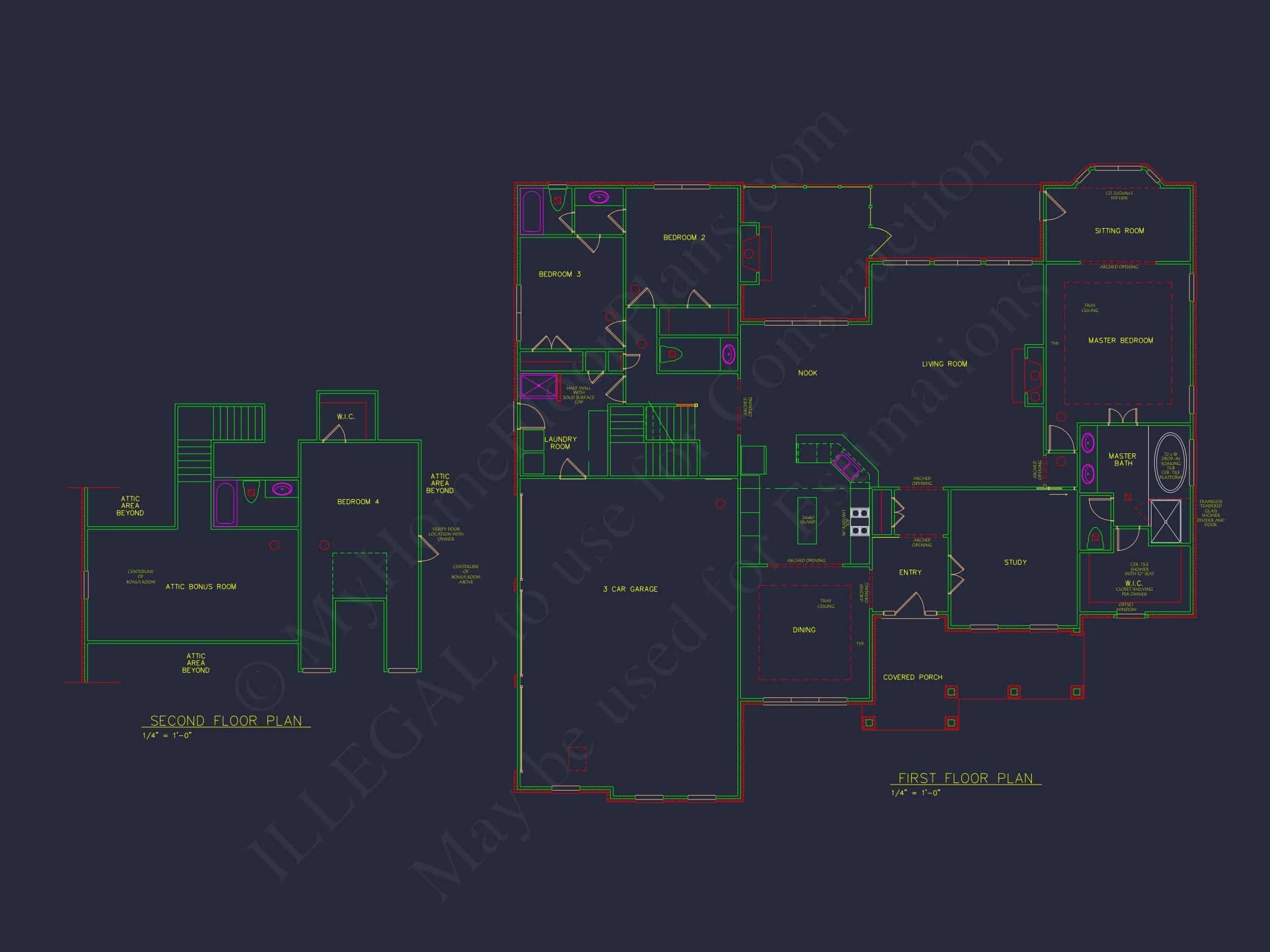 8-1858 HOUSE PLAN - Classic House Floor Plan with Basement | Architectural Designs 6 Architectural Designs