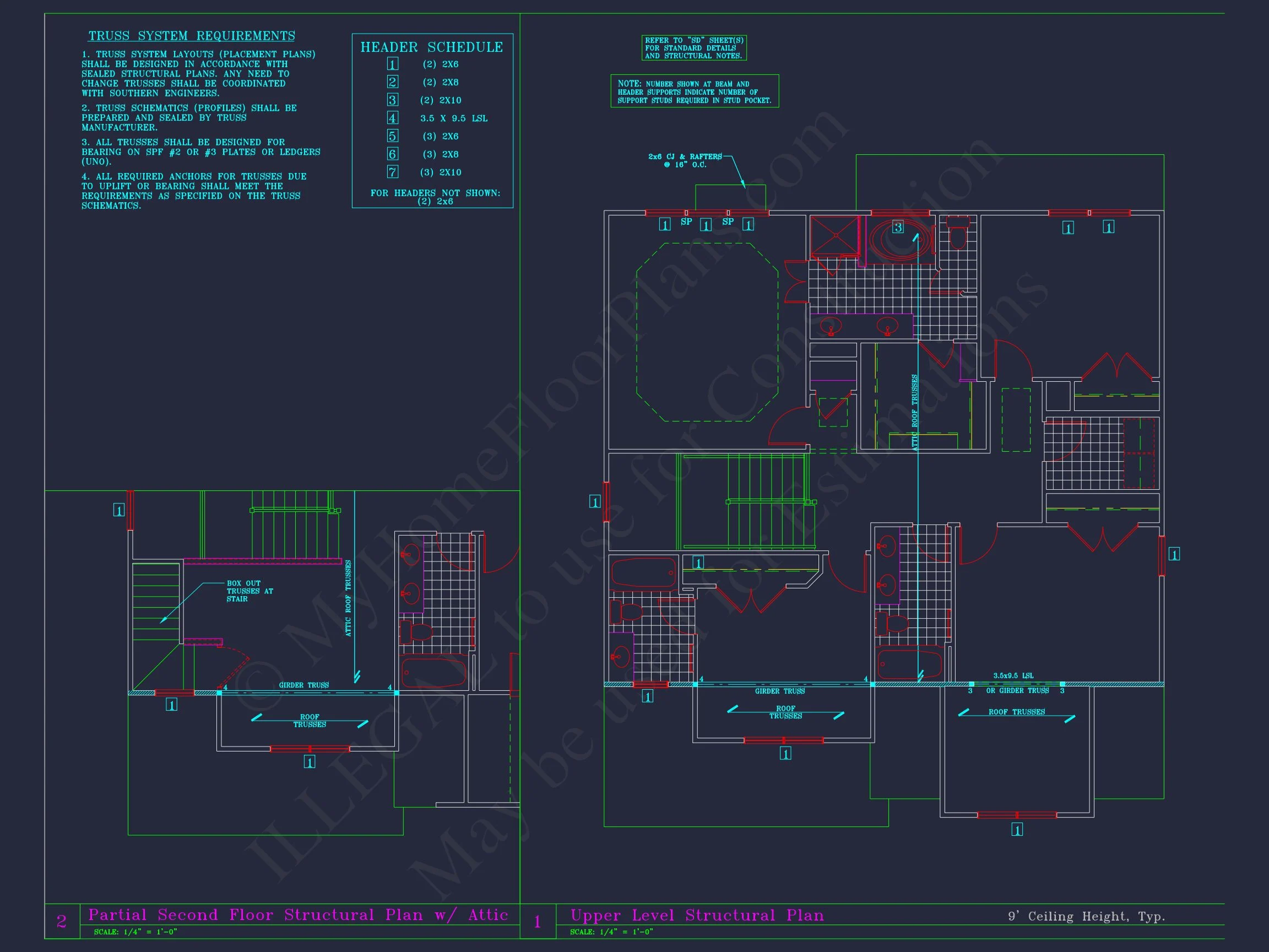 8-1752B HOUSE PLAN - Classic Suburban House Floor Plan – CAD Designs & Blueprint 11 Classic Suburban house Floor Plan – CAD Designs & Blueprint