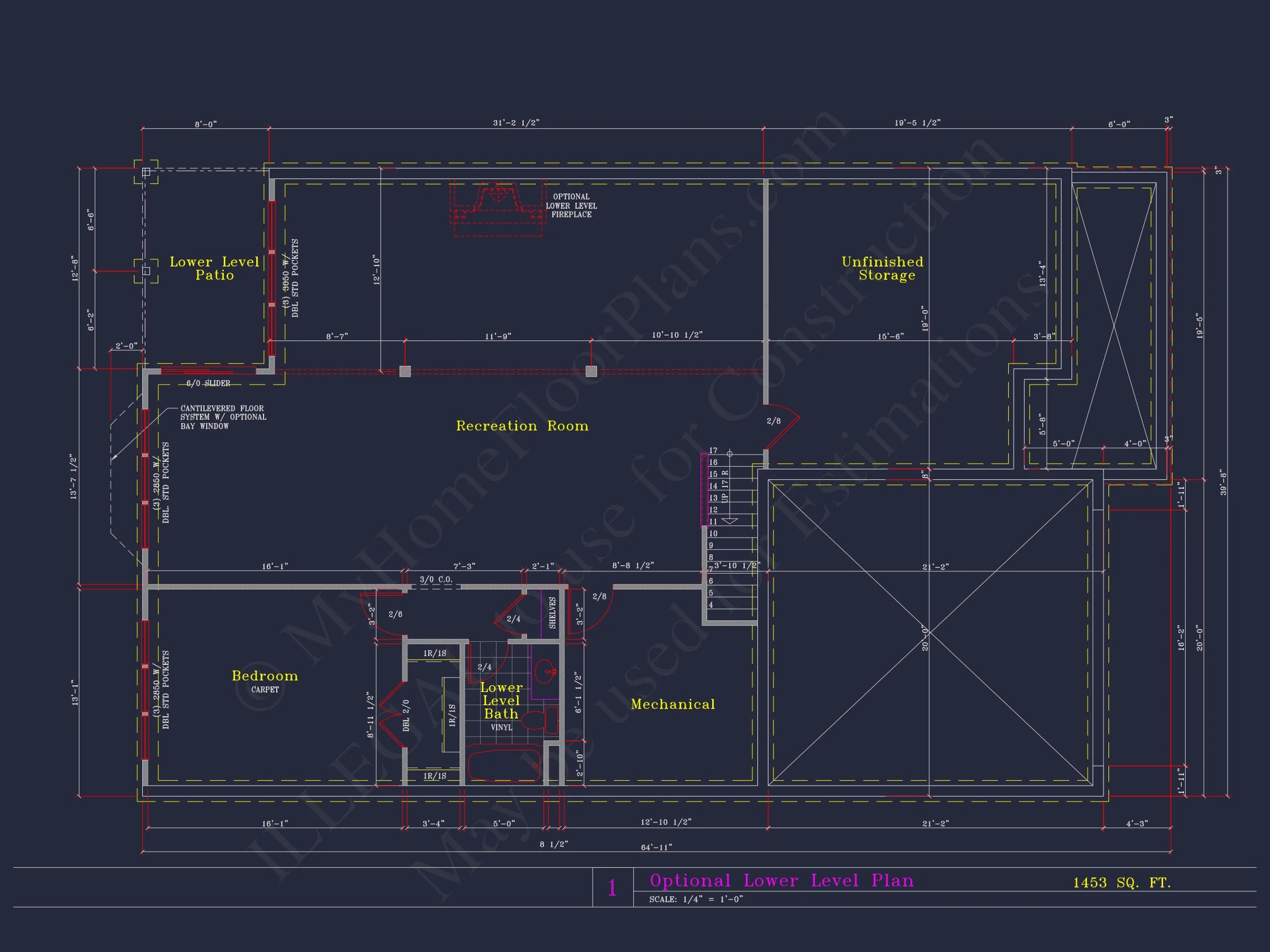 8-1702 HOUSE PLAN - Spacious House Plan with 4 Elevations and 1.5 Story Designs 44 Spacious house Plan with 4 Elevations and 1.5 Story Designs