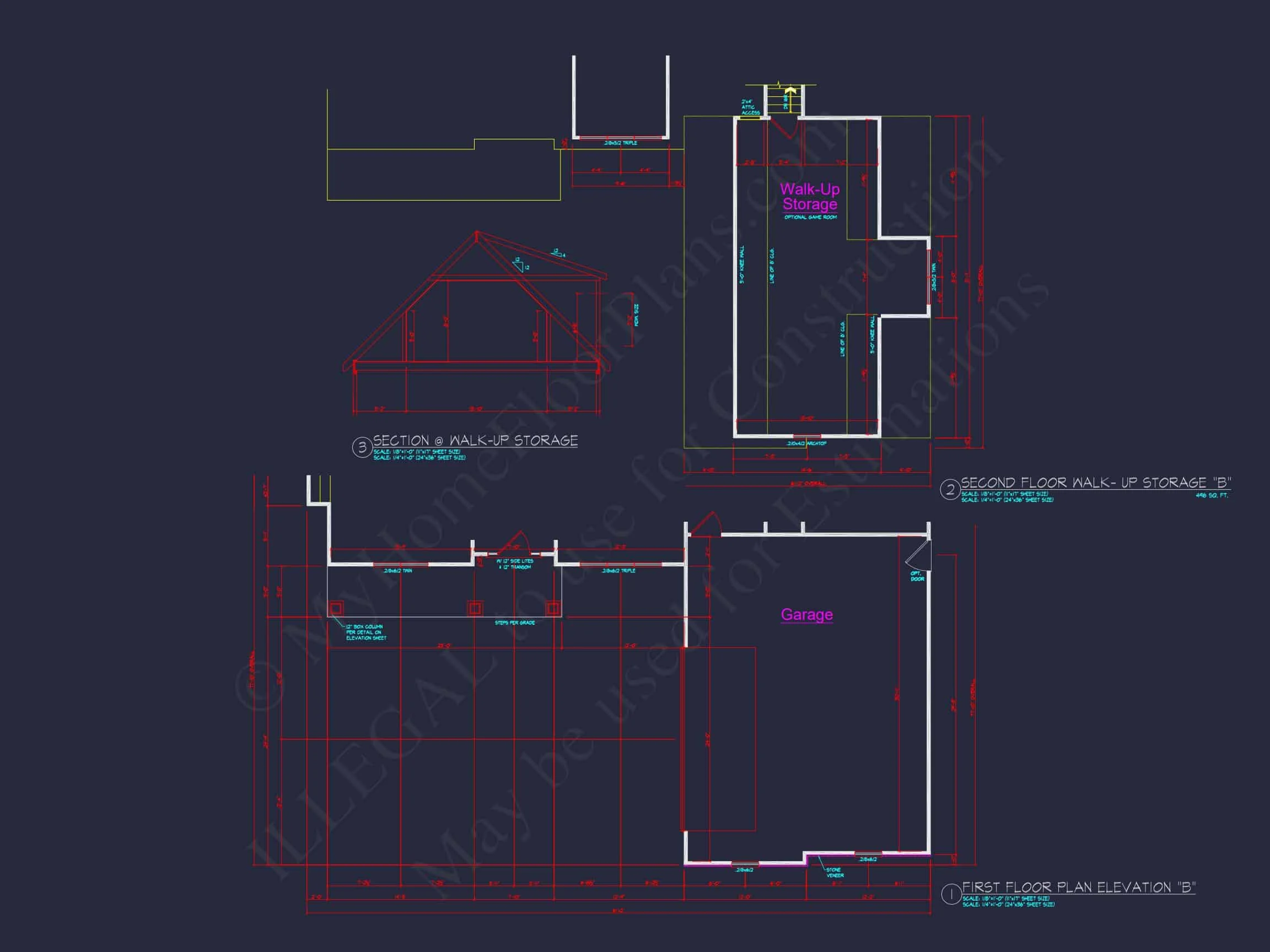 8-1684 HOUSE PLAN - Craftsman House Floor Plan with 4 Bedrooms and 2-Car Garage 22 Craftsman house Floor Plan with 4 Bedrooms and 2-Car Garage