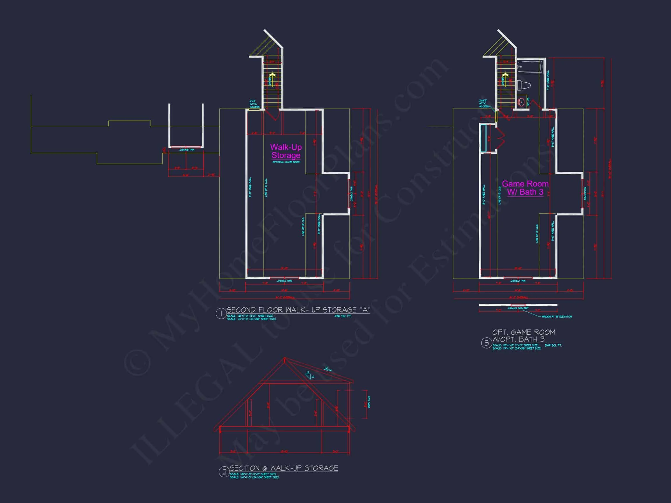 8-1684 HOUSE PLAN - Craftsman House Floor Plan with 4 Bedrooms and 2-Car Garage 21 Craftsman house Floor Plan with 4 Bedrooms and 2-Car Garage