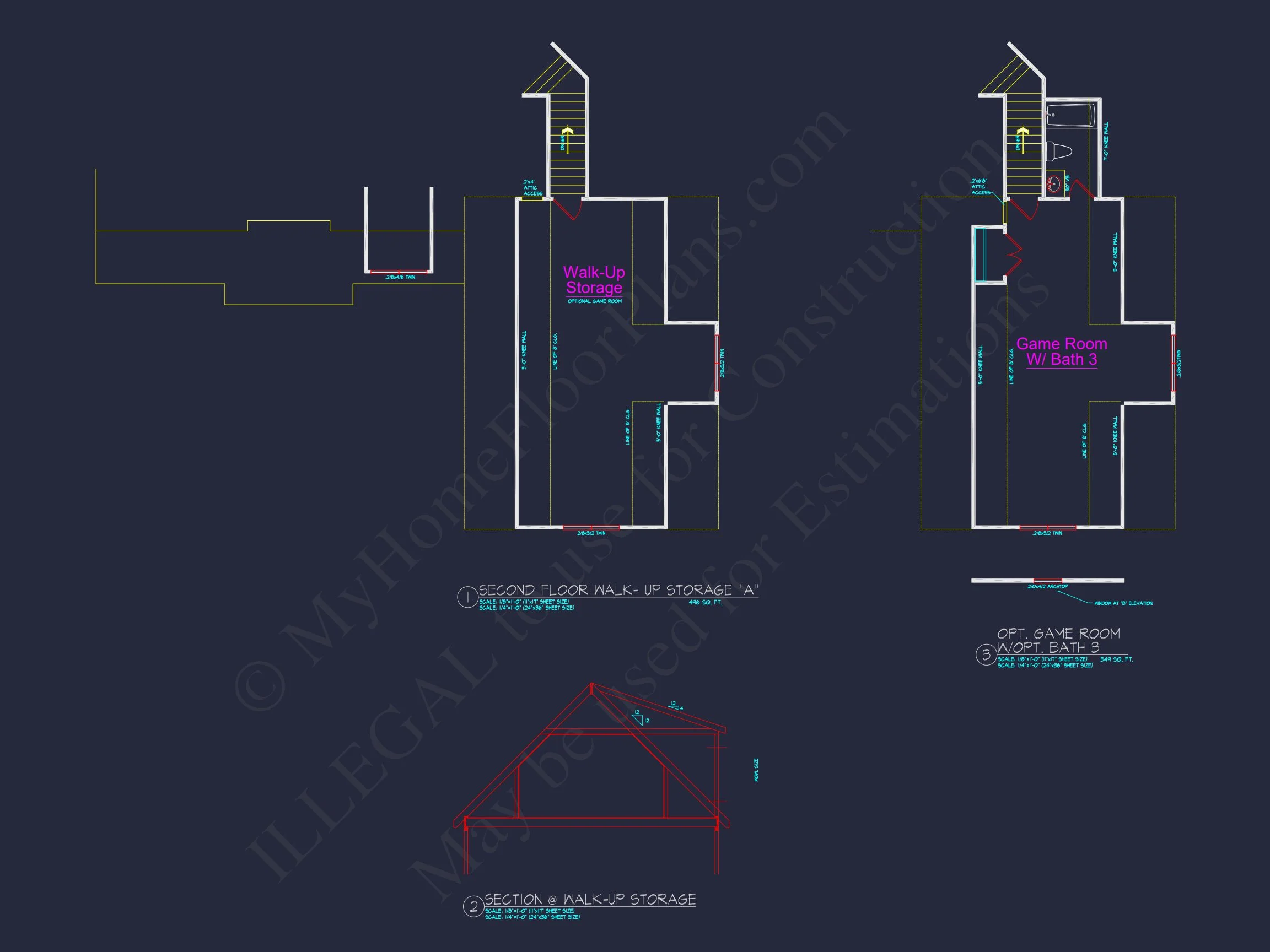 8-1684 HOUSE PLAN - Craftsman House Floor Plan with 4 Bedrooms and 2-Car Garage 17 Craftsman house Floor Plan with 4 Bedrooms and 2-Car Garage