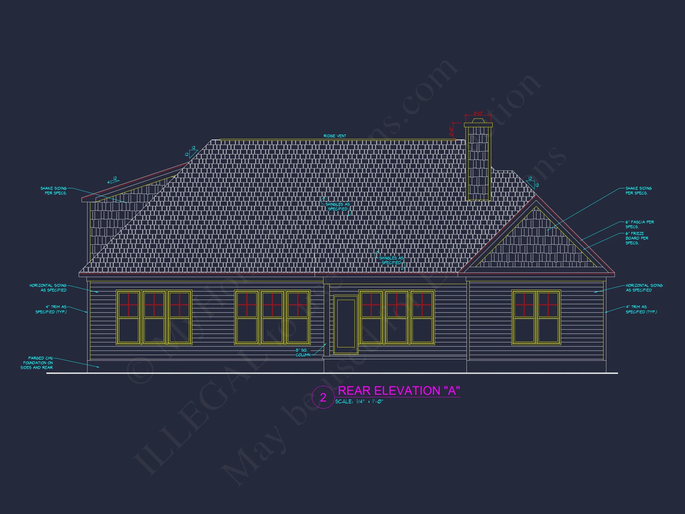 8-1684 HOUSE PLAN - Craftsman House Floor Plan with 4 Bedrooms and 2-Car Garage 8 Craftsman house Floor Plan with 4 Bedrooms and 2-Car Garage