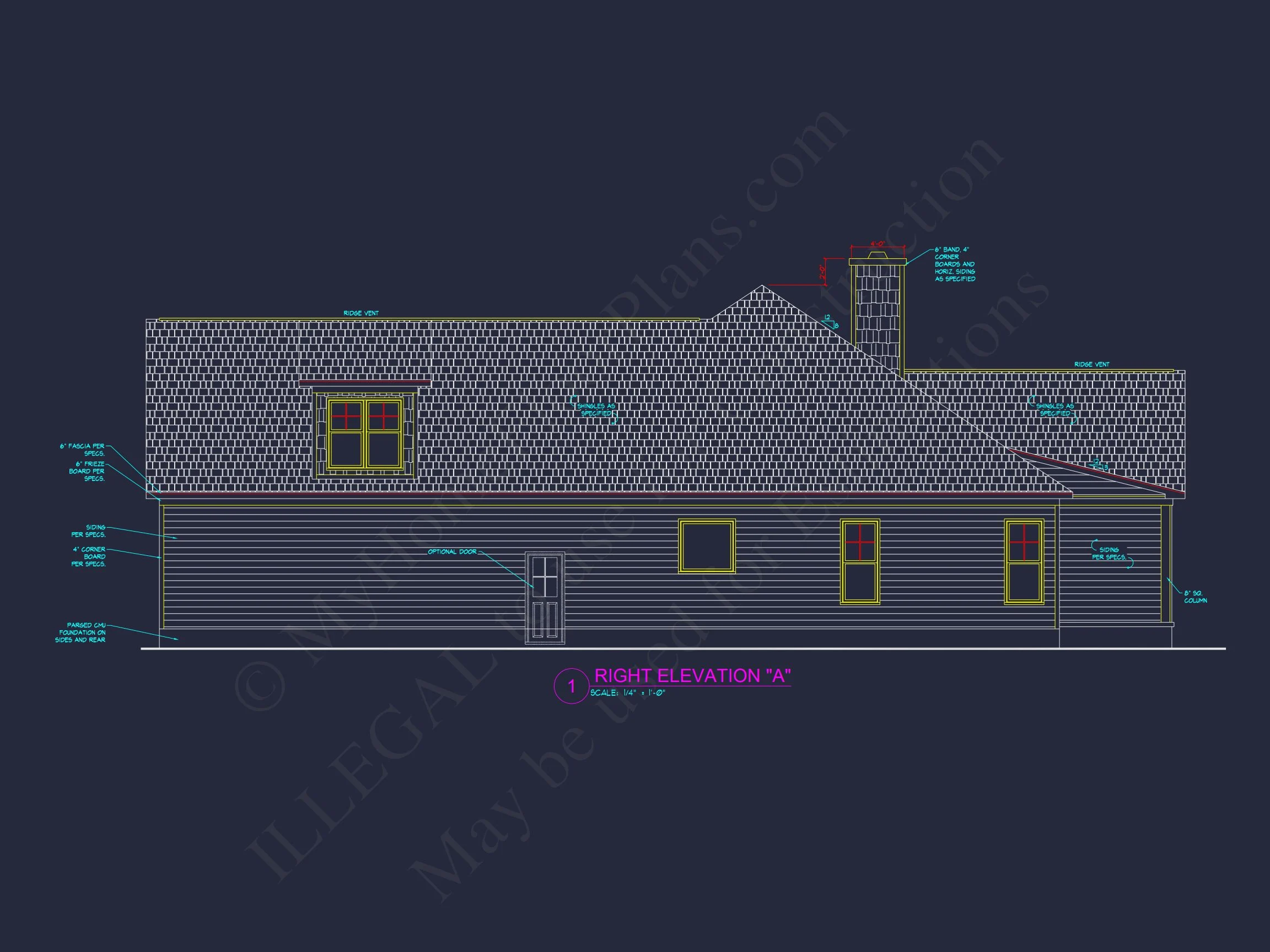 8-1684 HOUSE PLAN - Craftsman House Floor Plan with 4 Bedrooms and 2-Car Garage 7 Craftsman house Floor Plan with 4 Bedrooms and 2-Car Garage